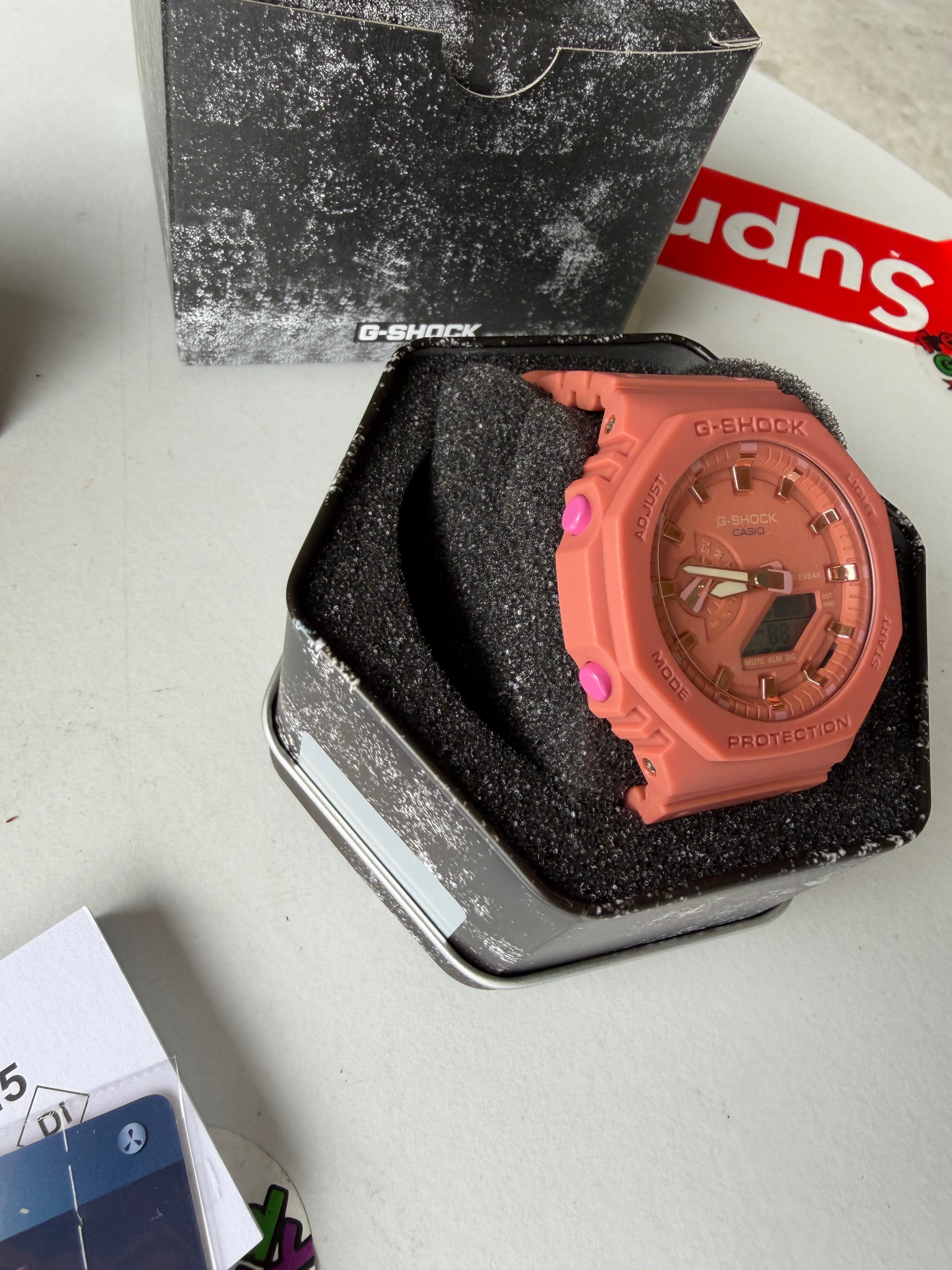 Salmon Pink G Shock