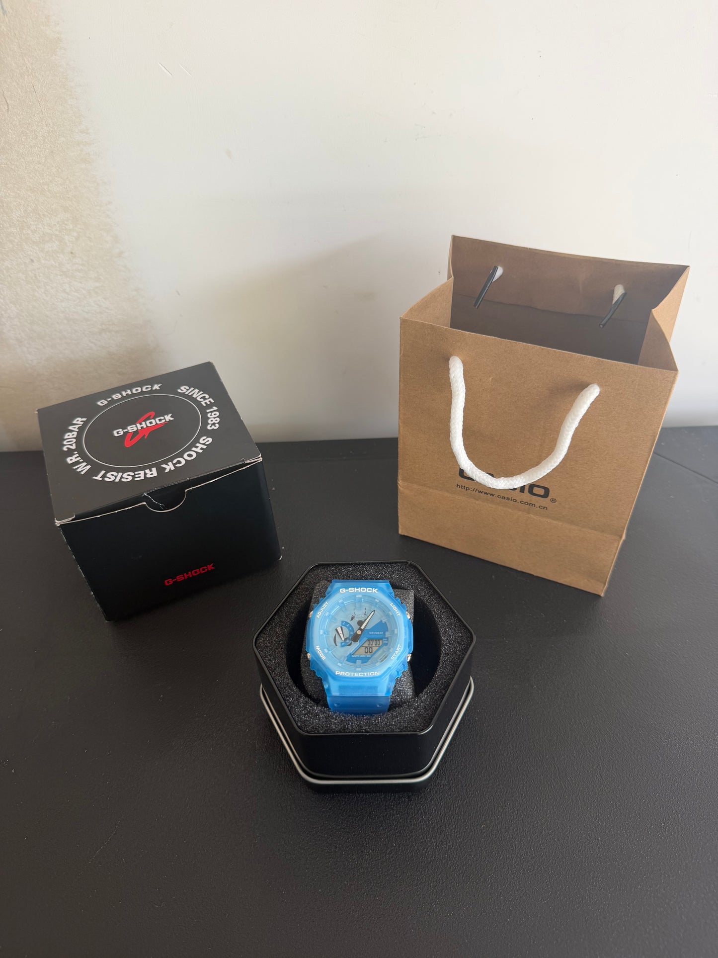 Blue g