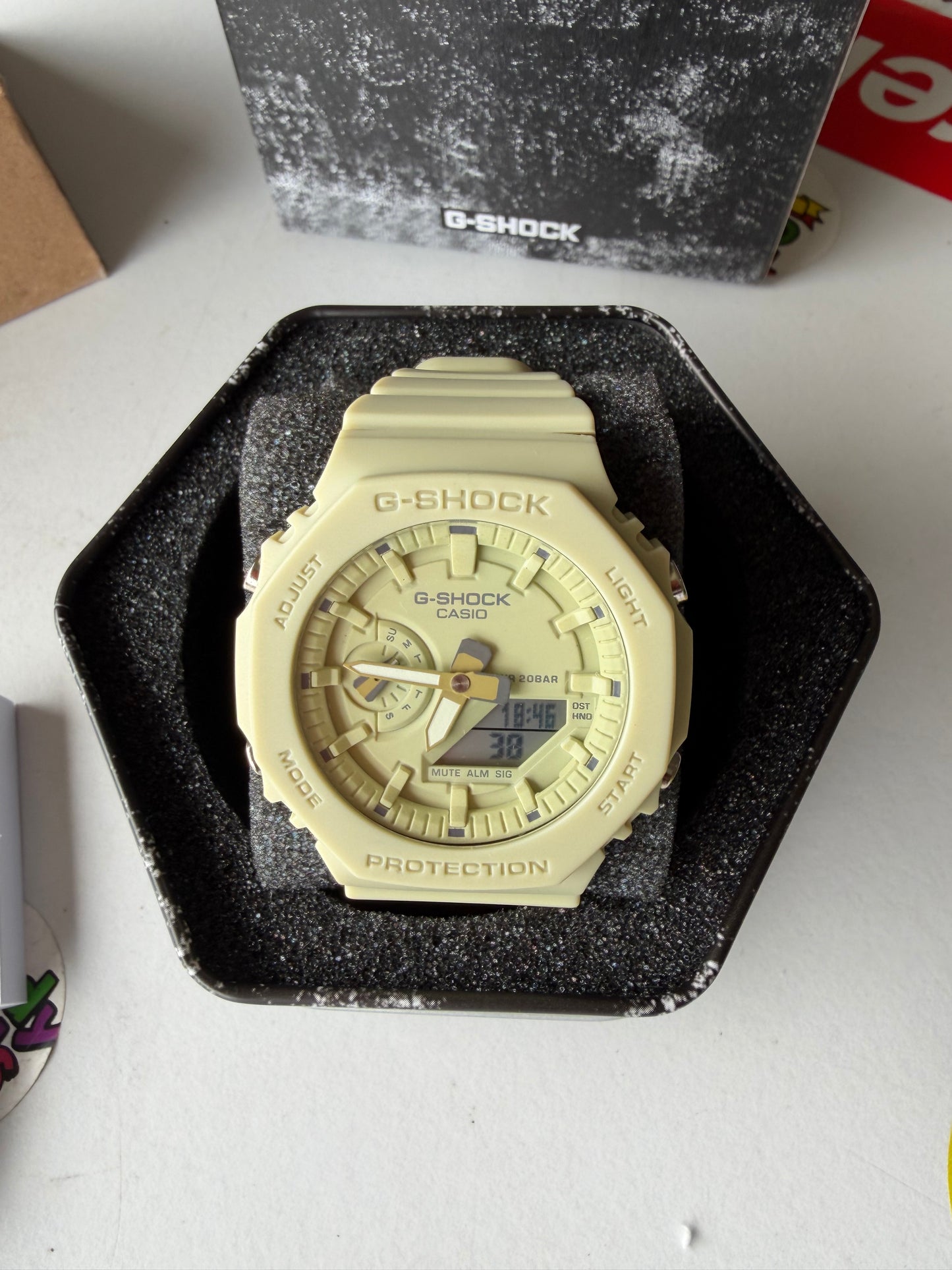 Cream Tone G Shock