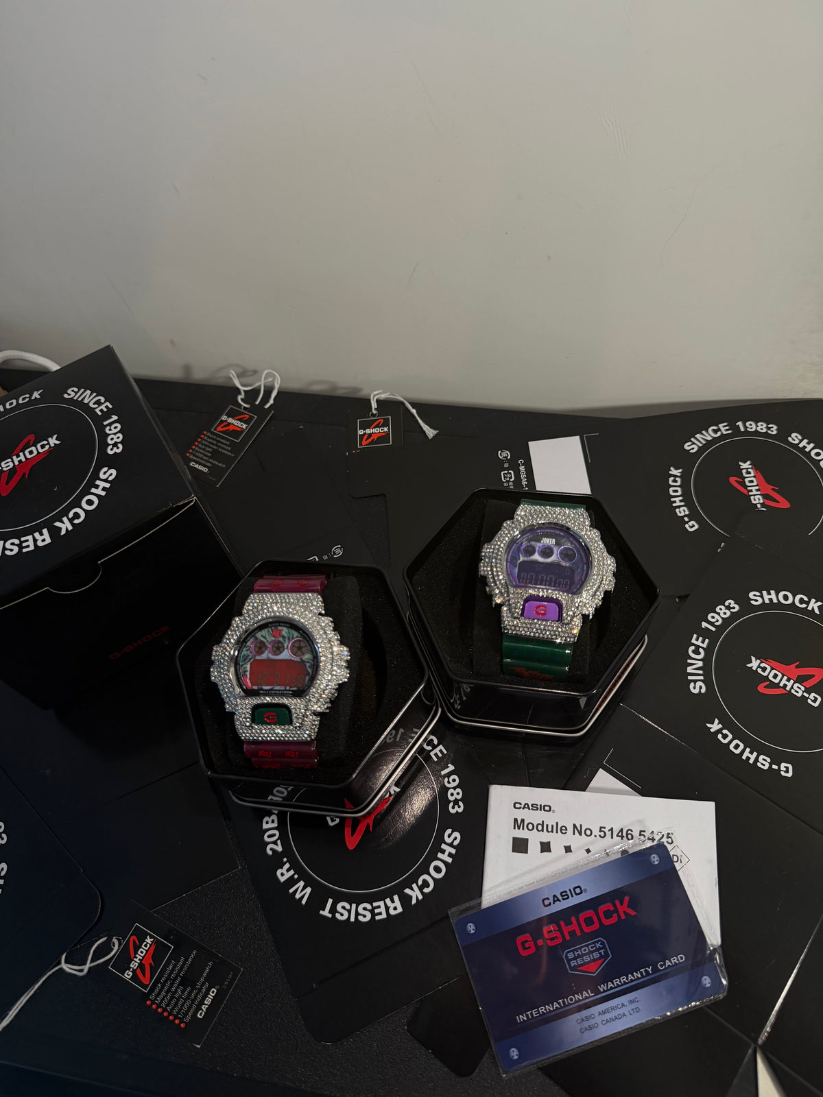 Joker Iced G Shocks