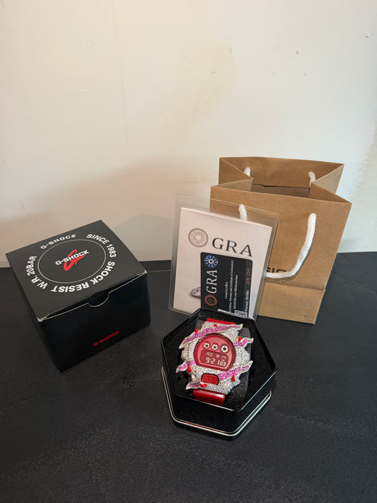 Red Iced G Shock