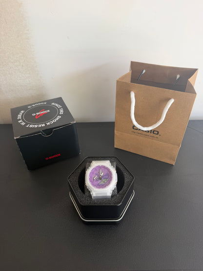 Purple x white G