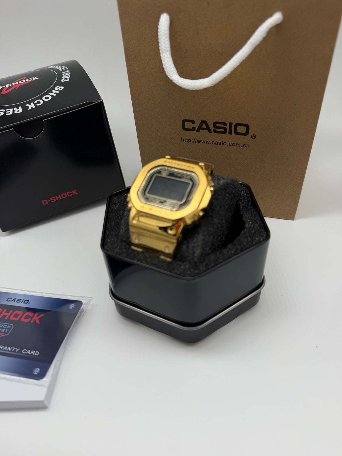 Gold Square G Steel