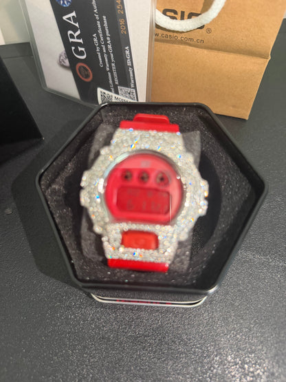 Red Iced G Shock