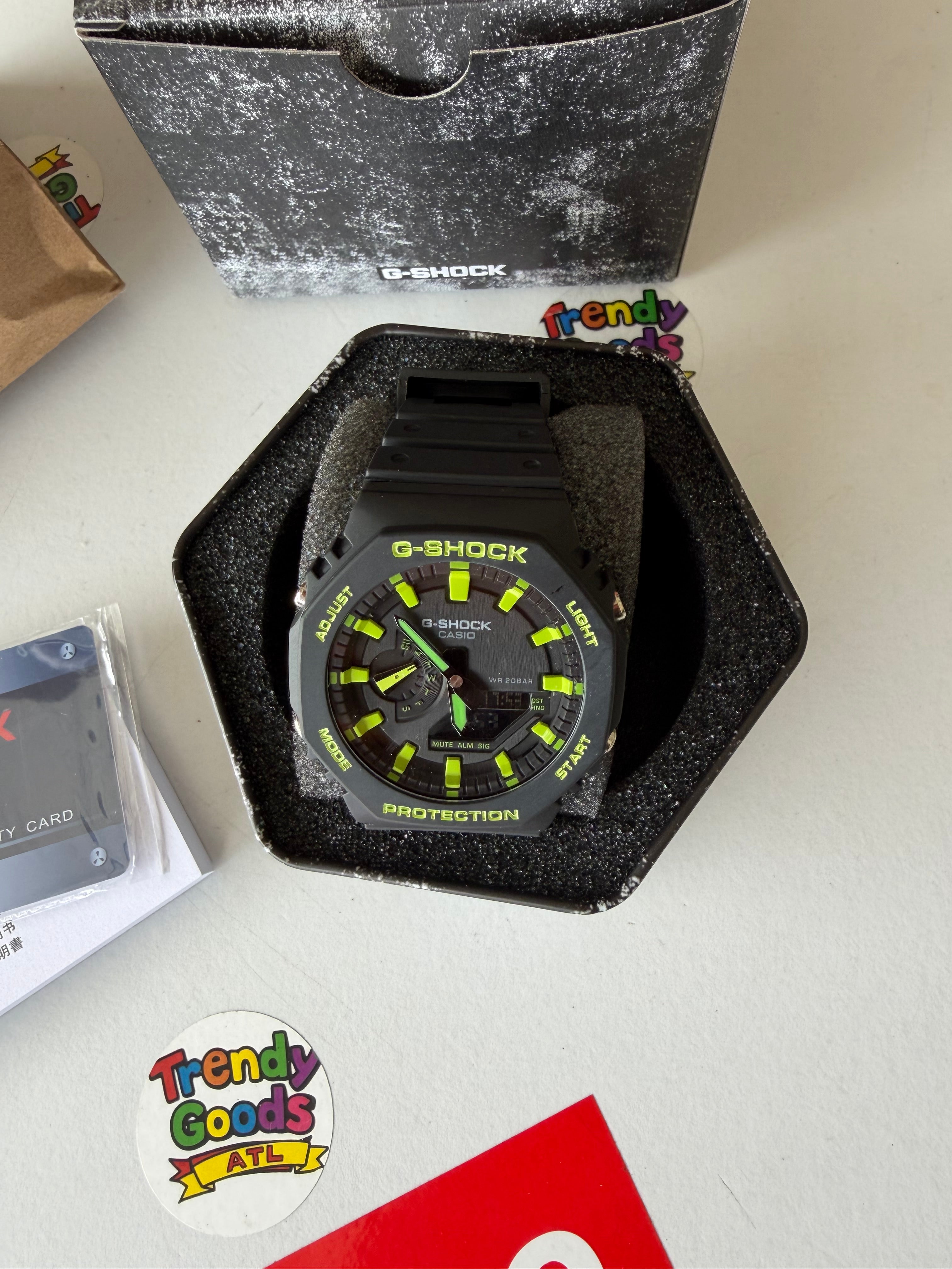 Black N Neon G Shock
