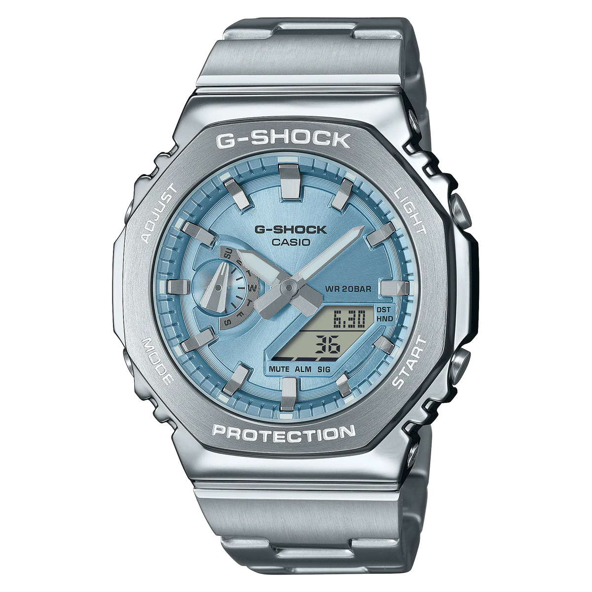 Light Blue G Steel