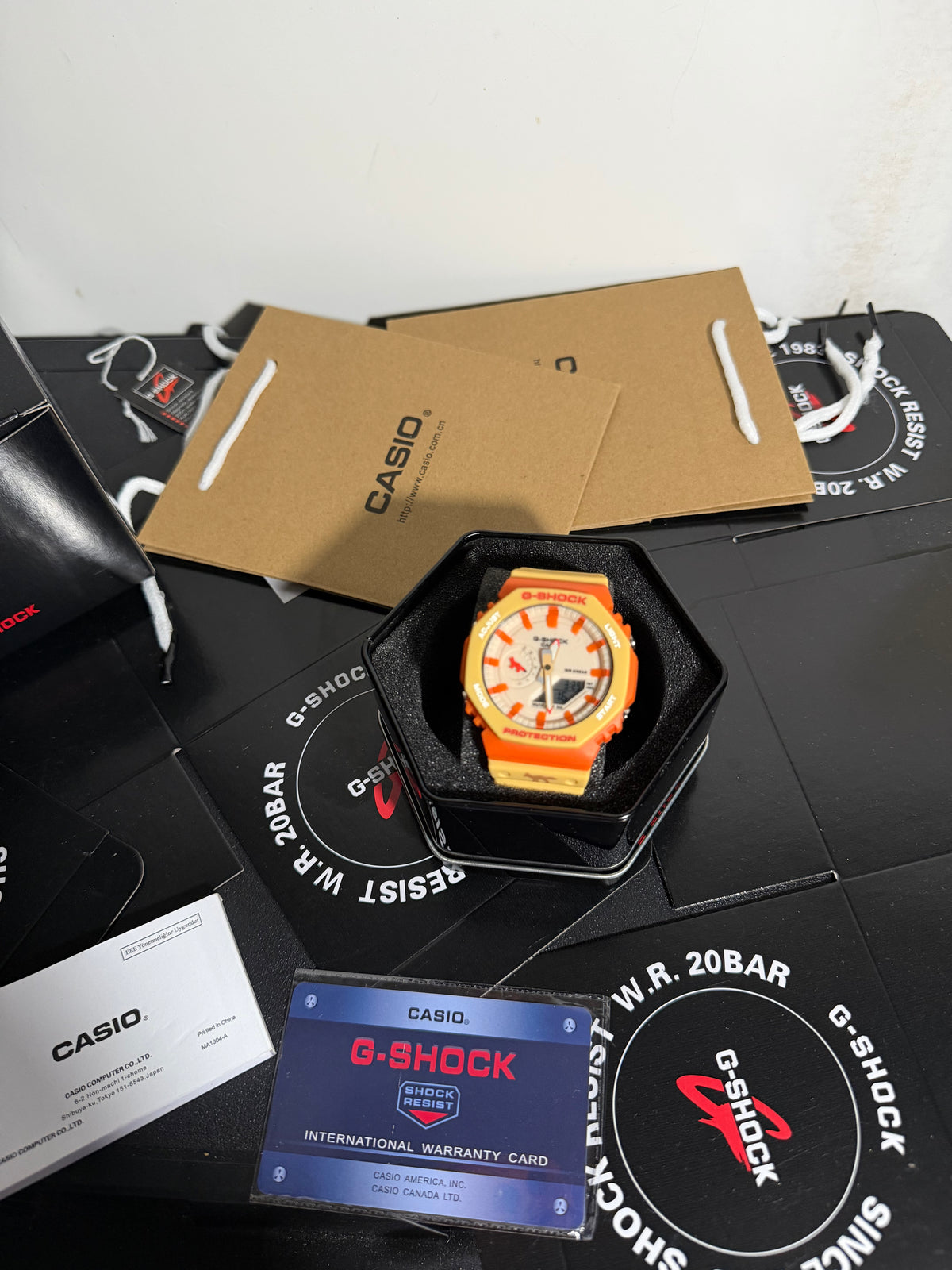 Maison Kasunté X G Shock Collab