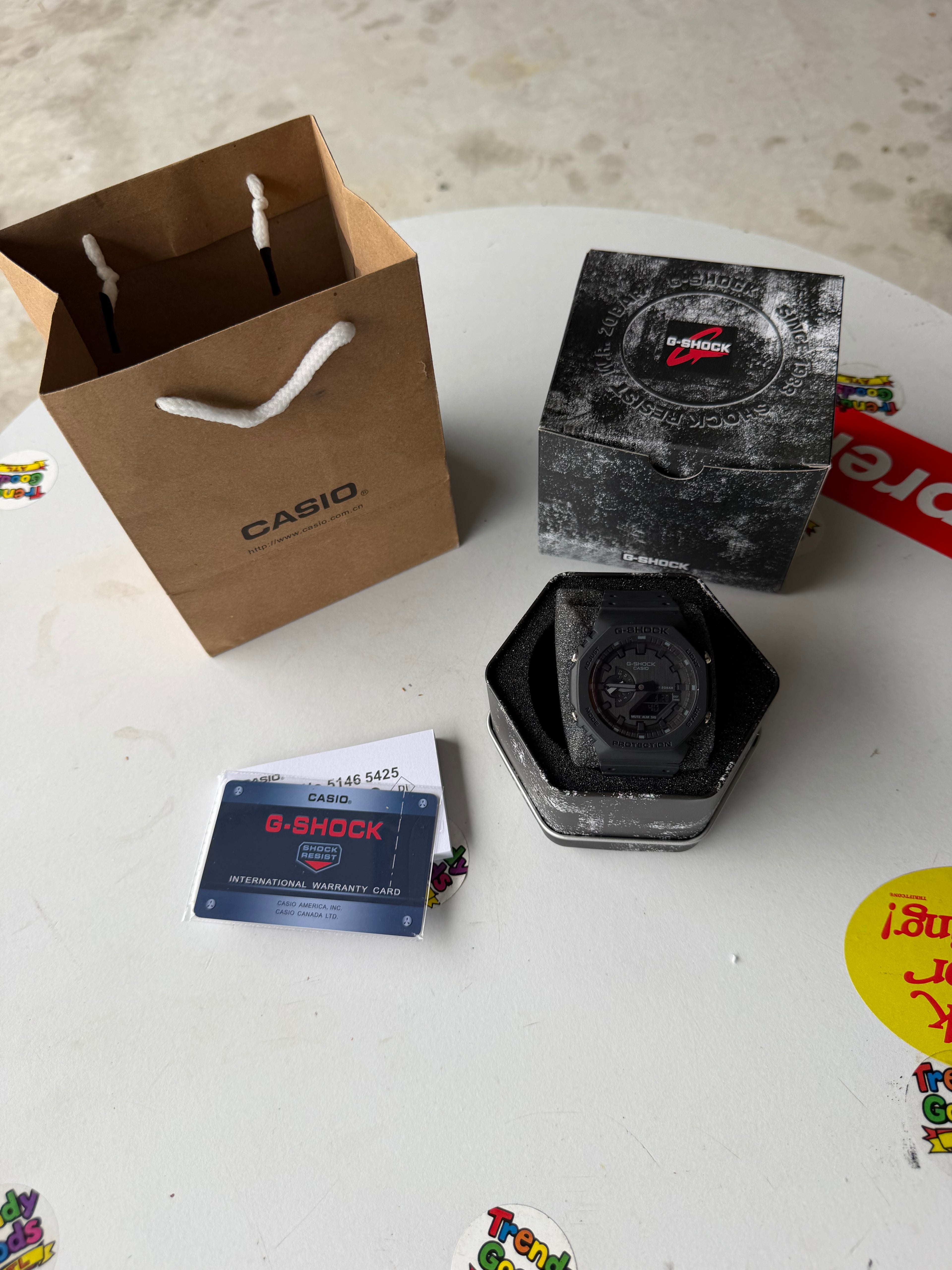 All Black G Shock