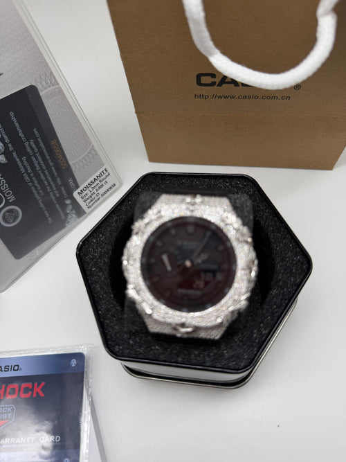 Black Chrome Iced G Shock