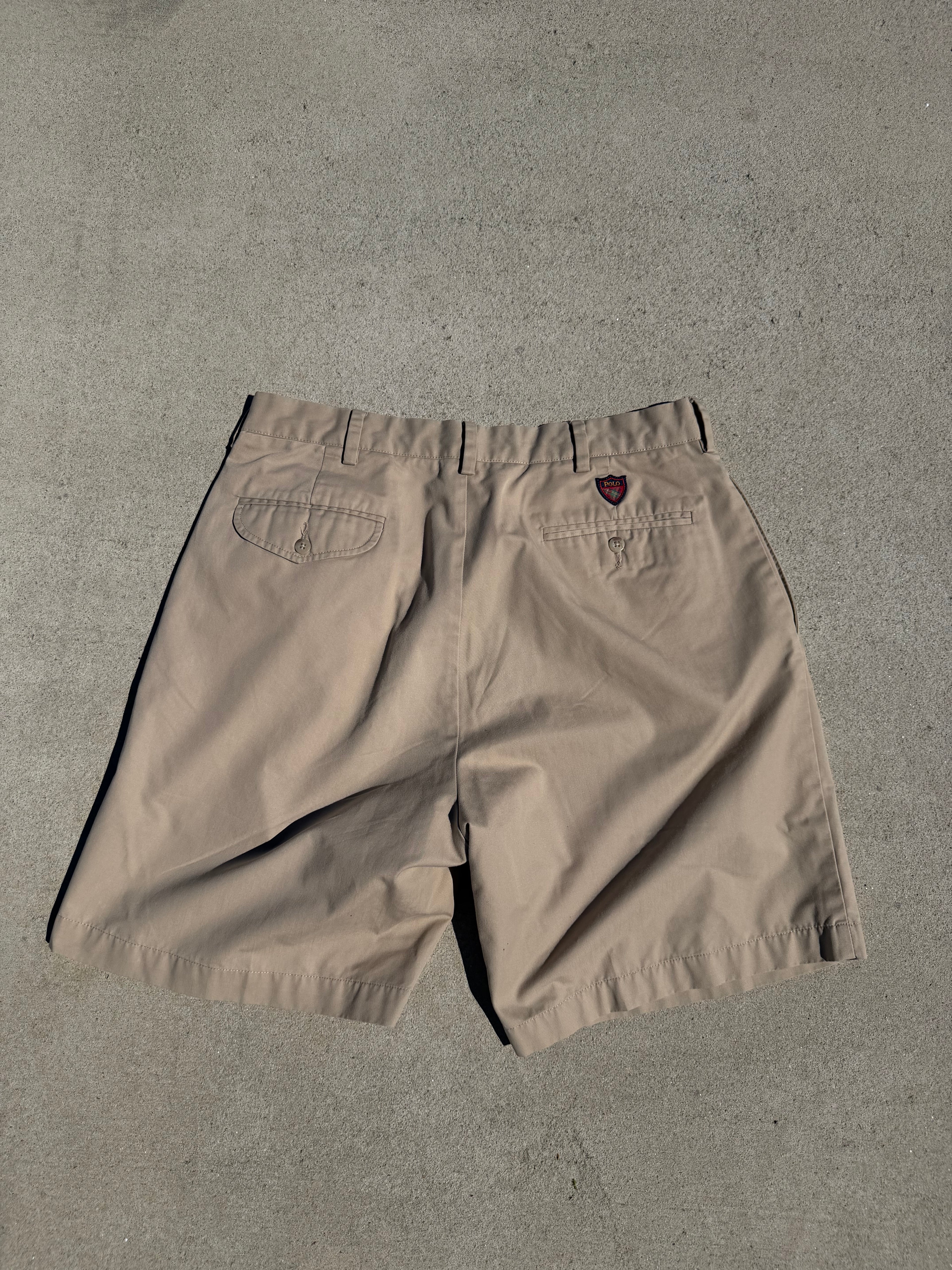 Ralph Lauren pleated golf shorts