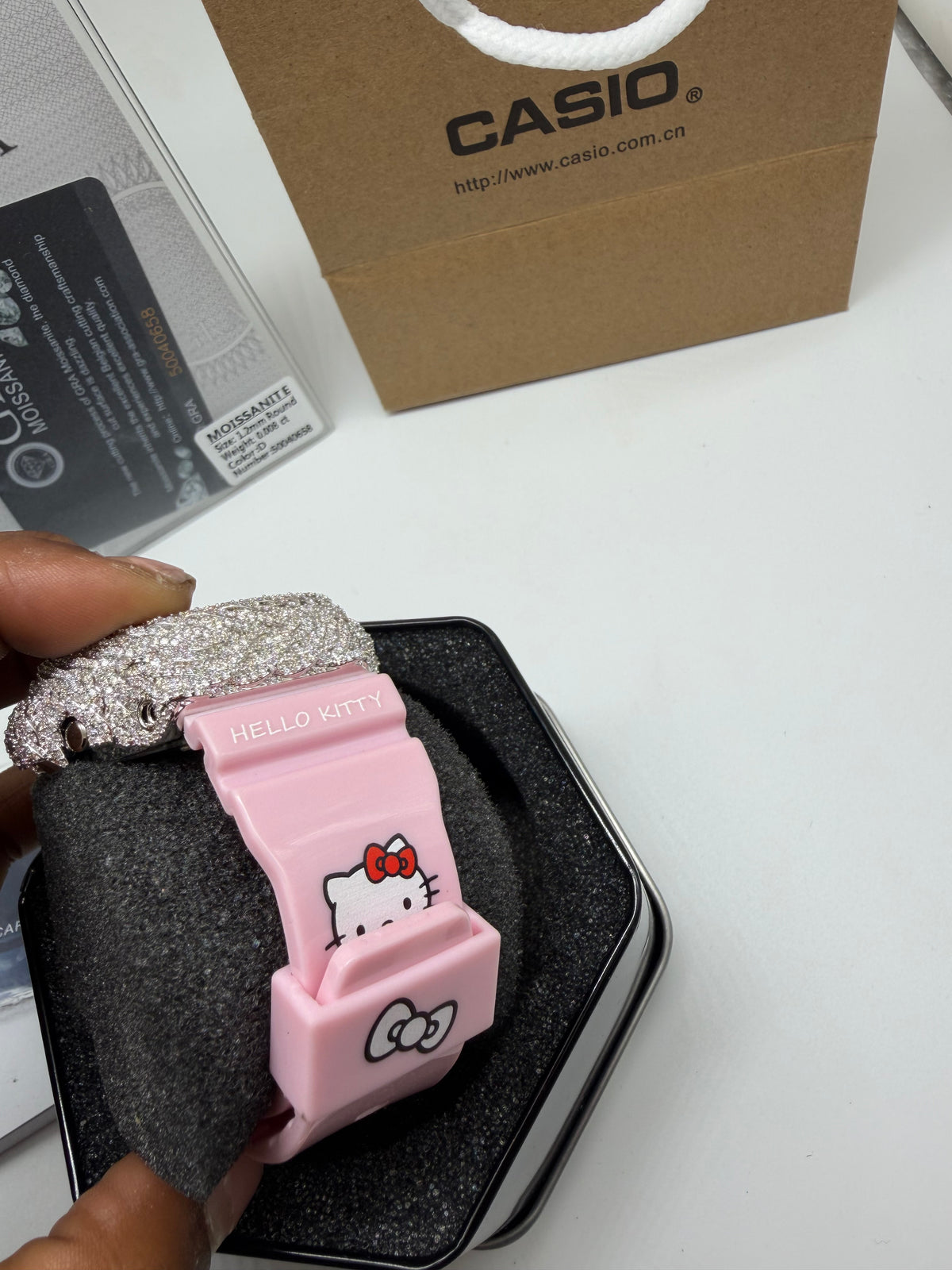 Hello Kitty Iced G Shock
