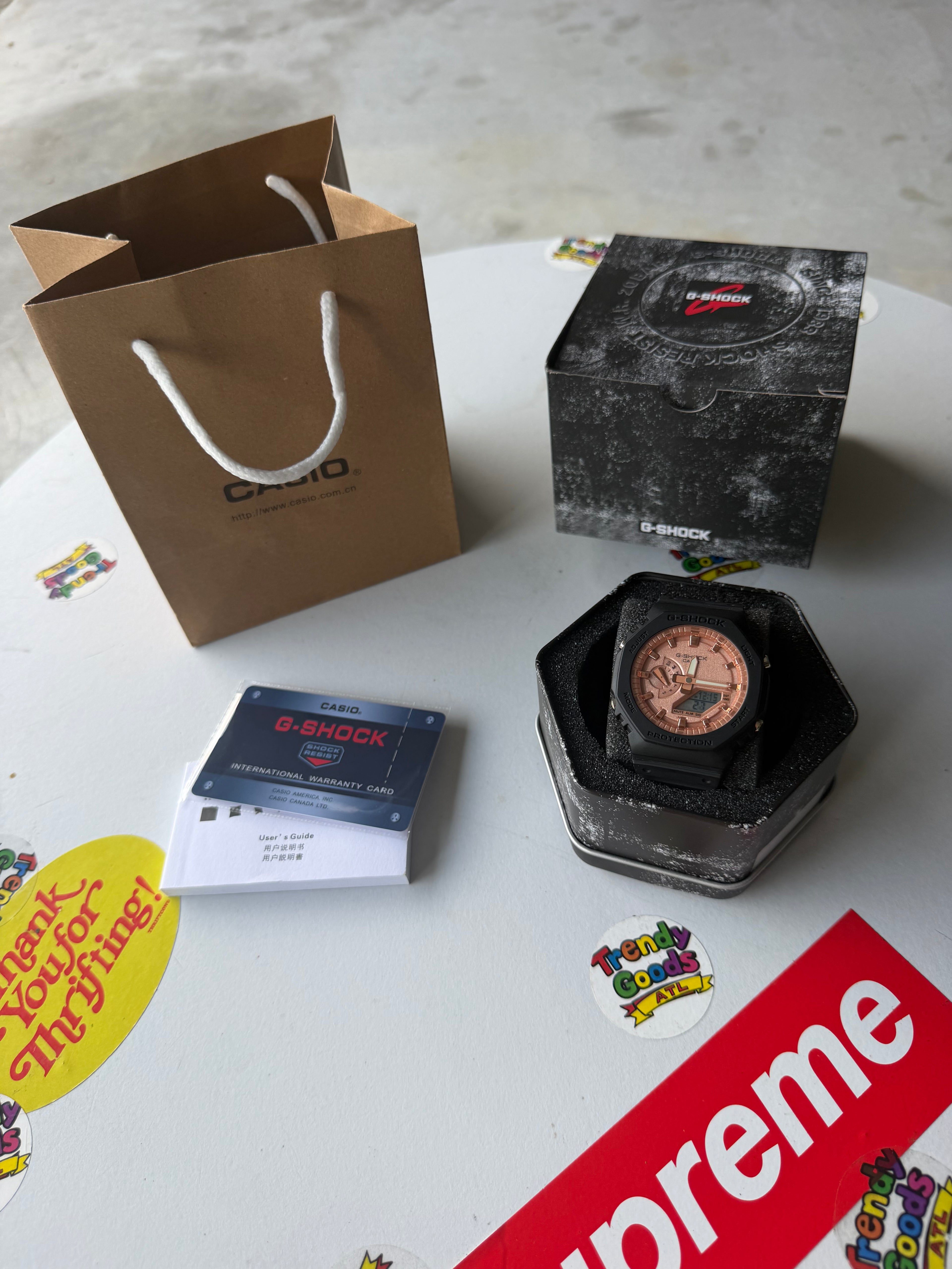 Rose Gold Face G Shock