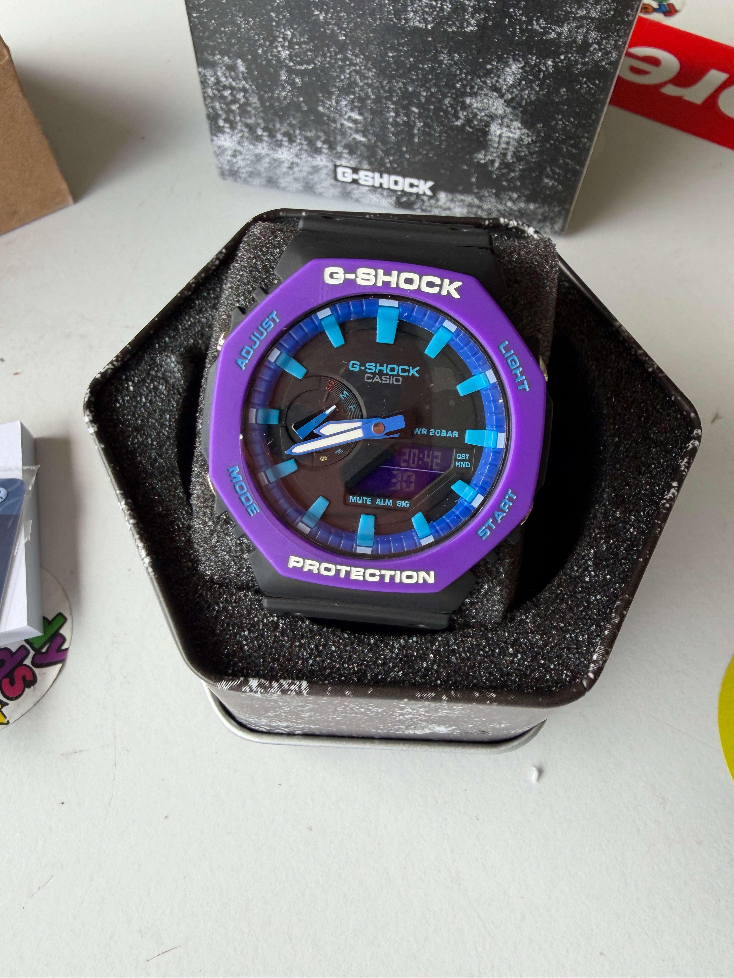 “Virtual Blue” G Shock