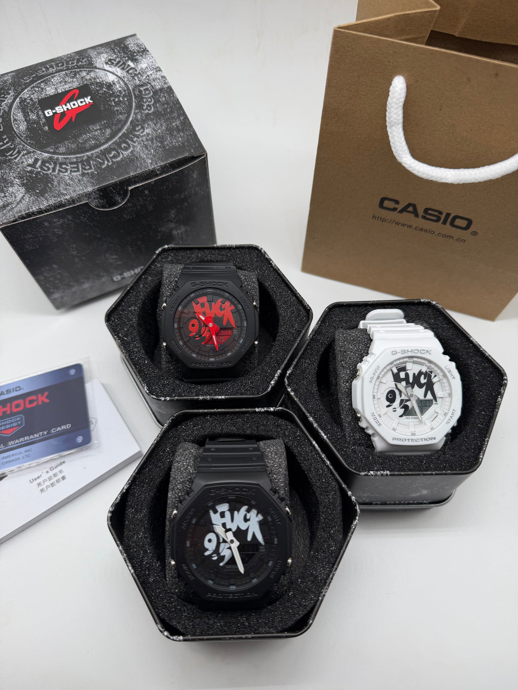 Custom “F**ck 9-5” G Shock