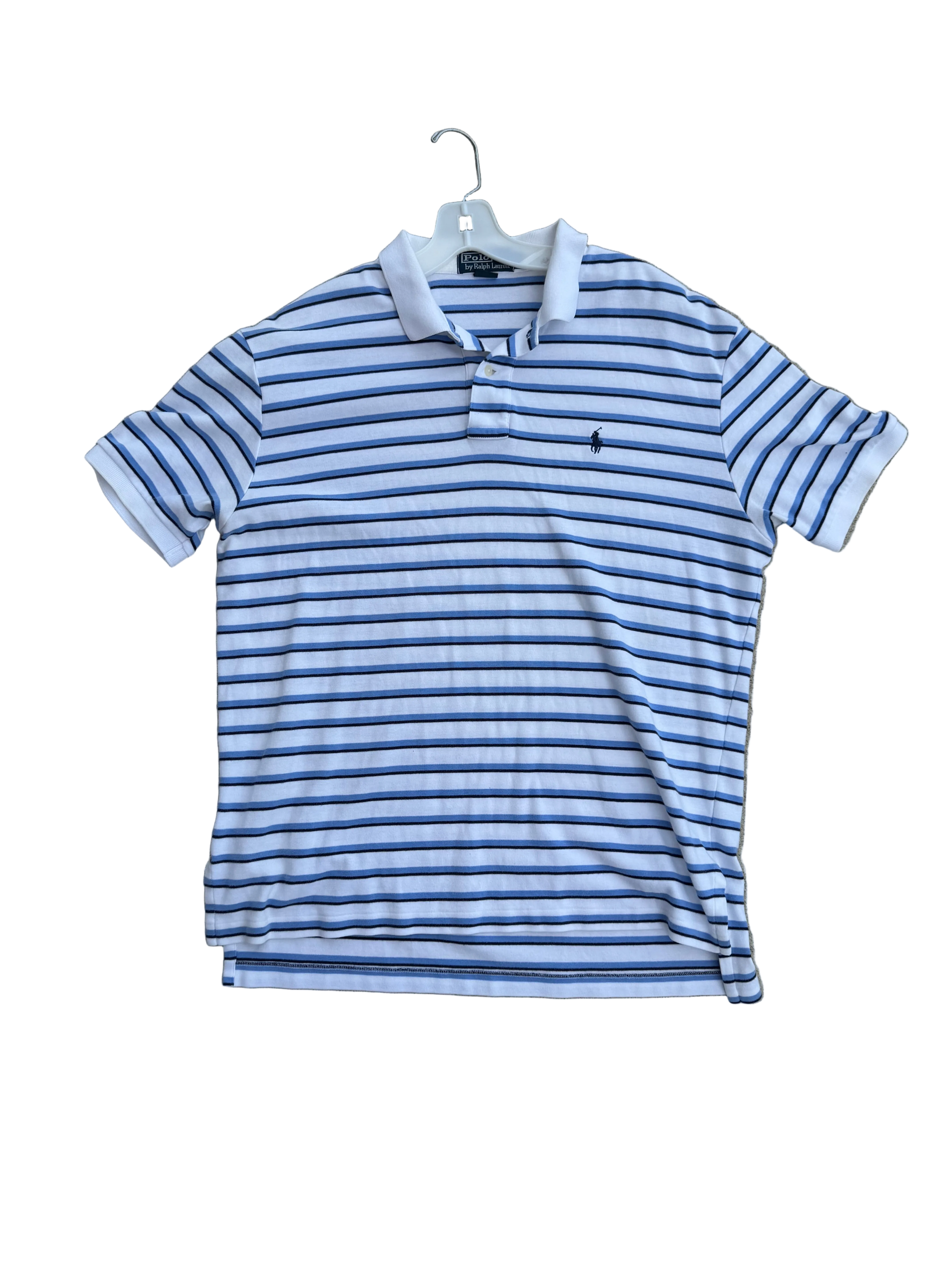 Vtg Striped Polo