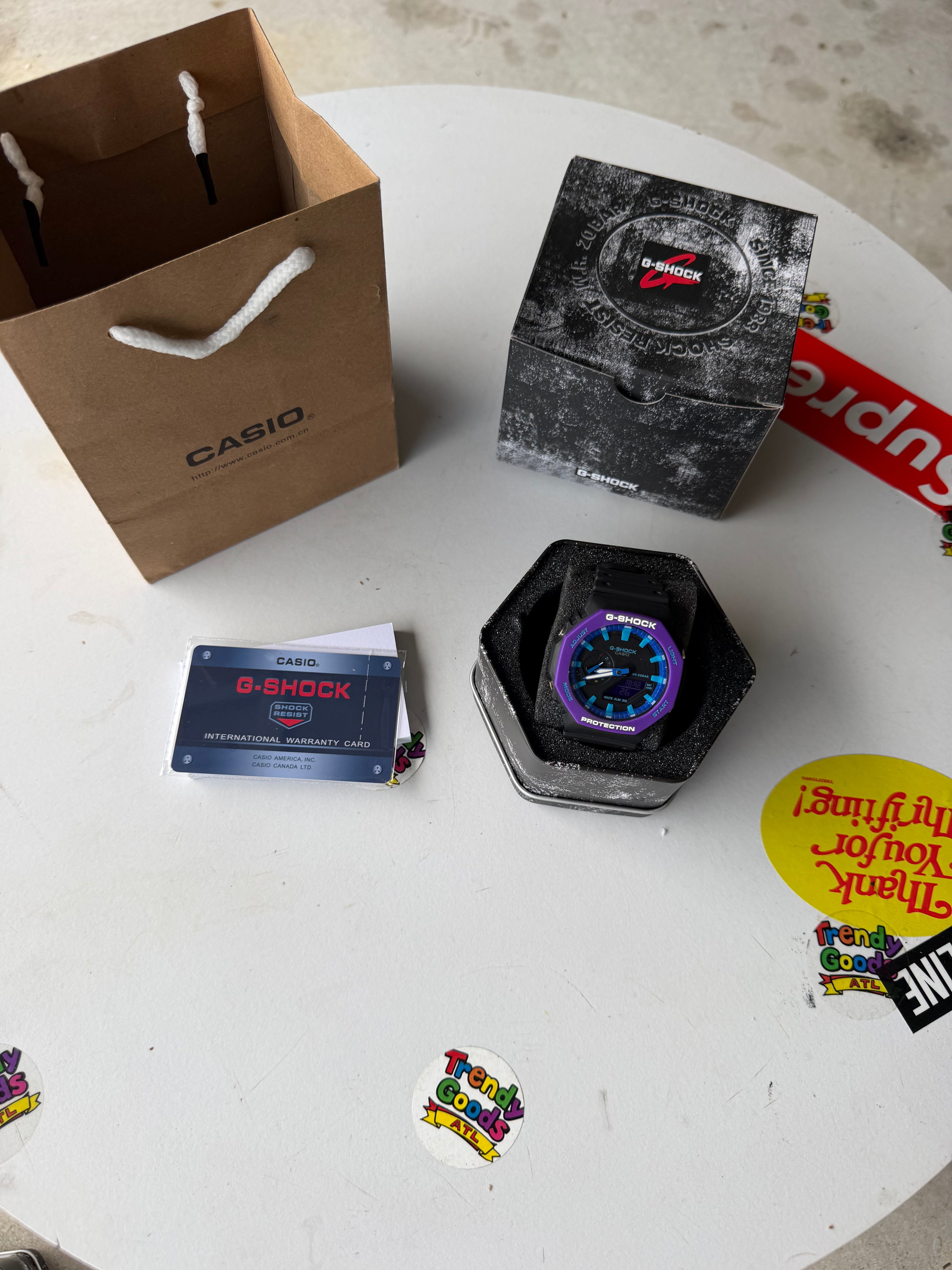 “Virtual Blue” G Shock