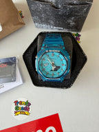 Blue Transparent G Shock