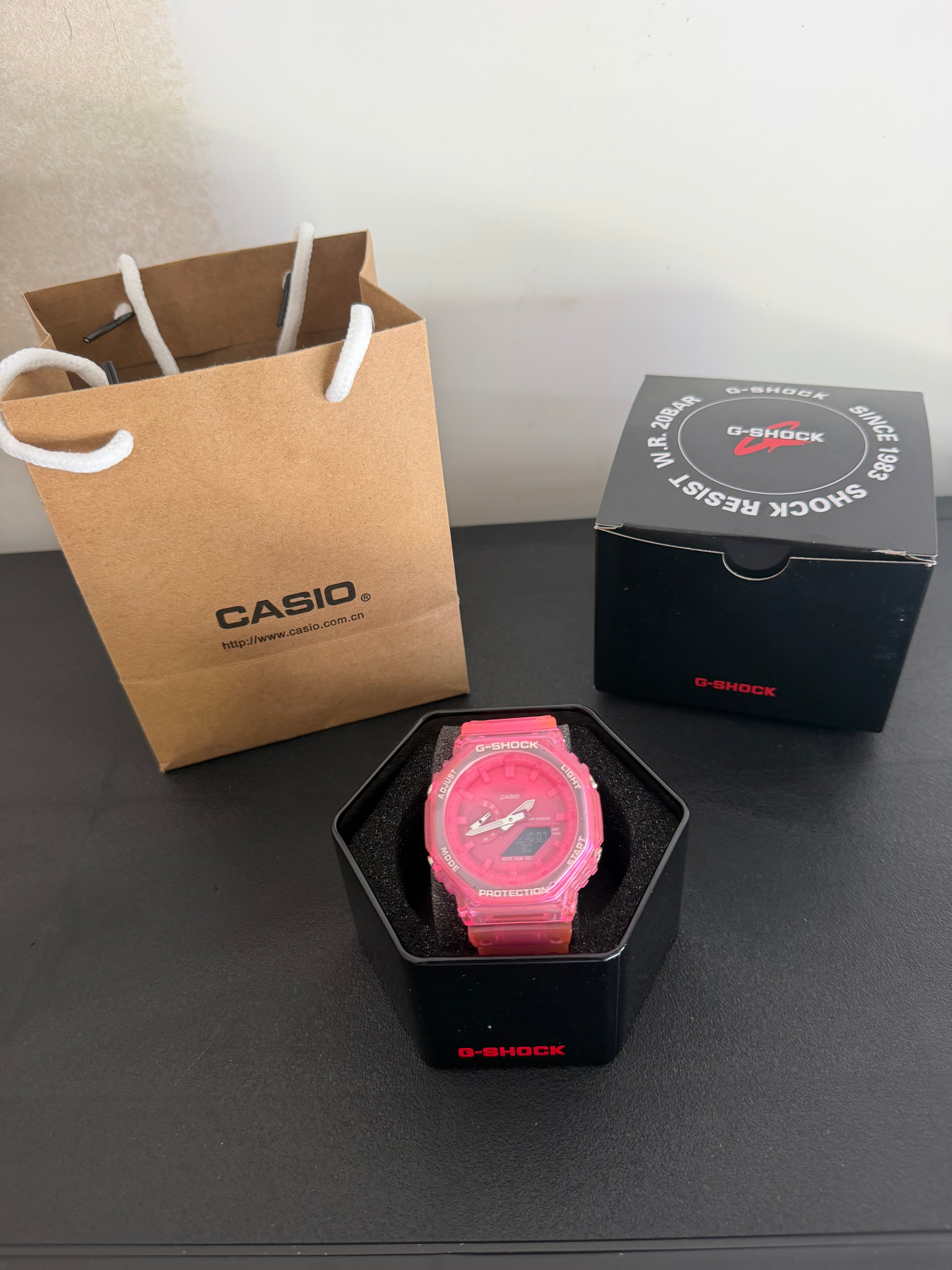 Bubble gum Pink G Shock
