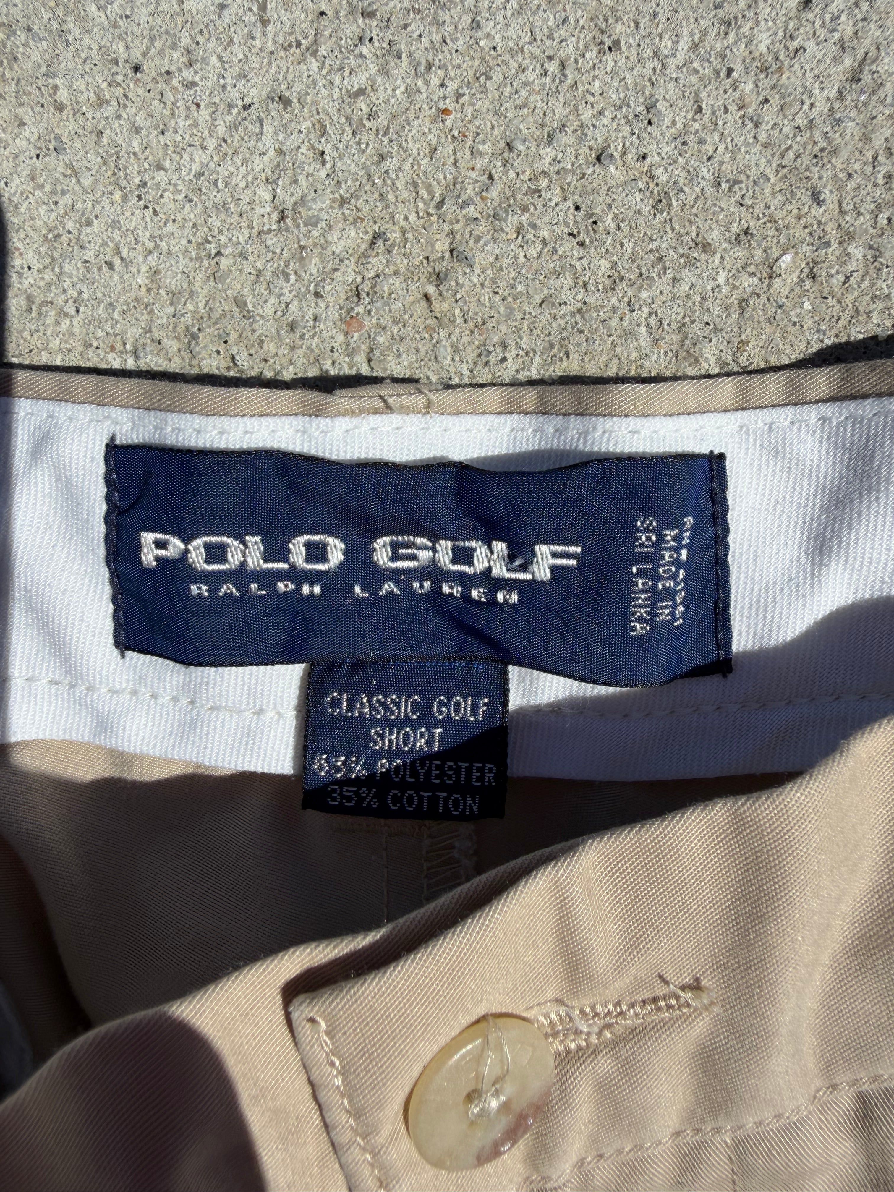 Ralph Lauren pleated golf shorts