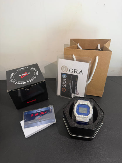 Blue Iced G Shock