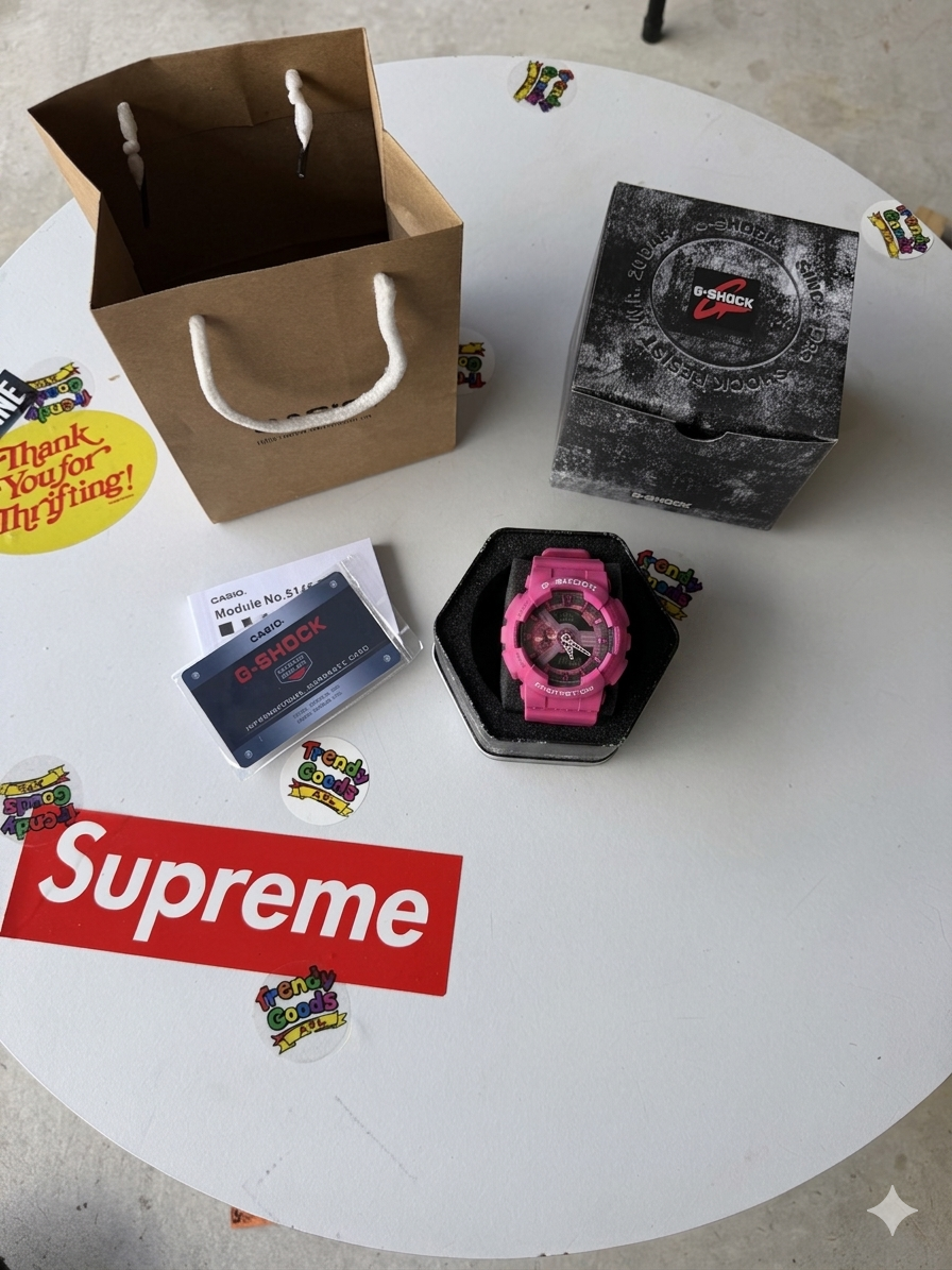 All Pink G Shock