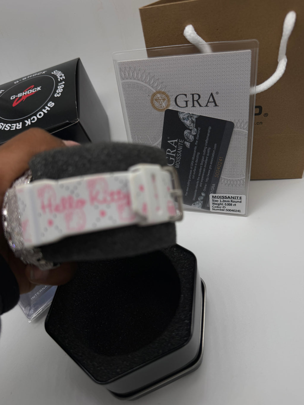 Hello Kitty Iced G Shock