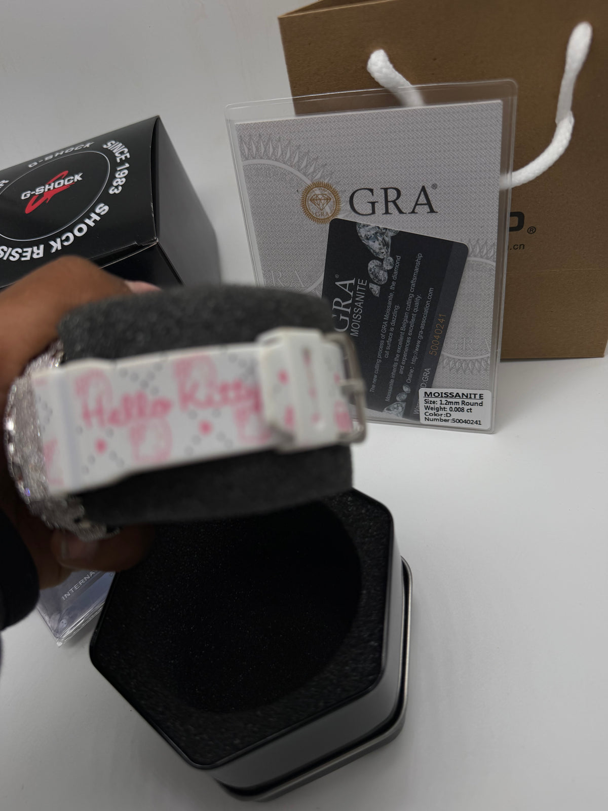 Hello Kitty Iced G Shock