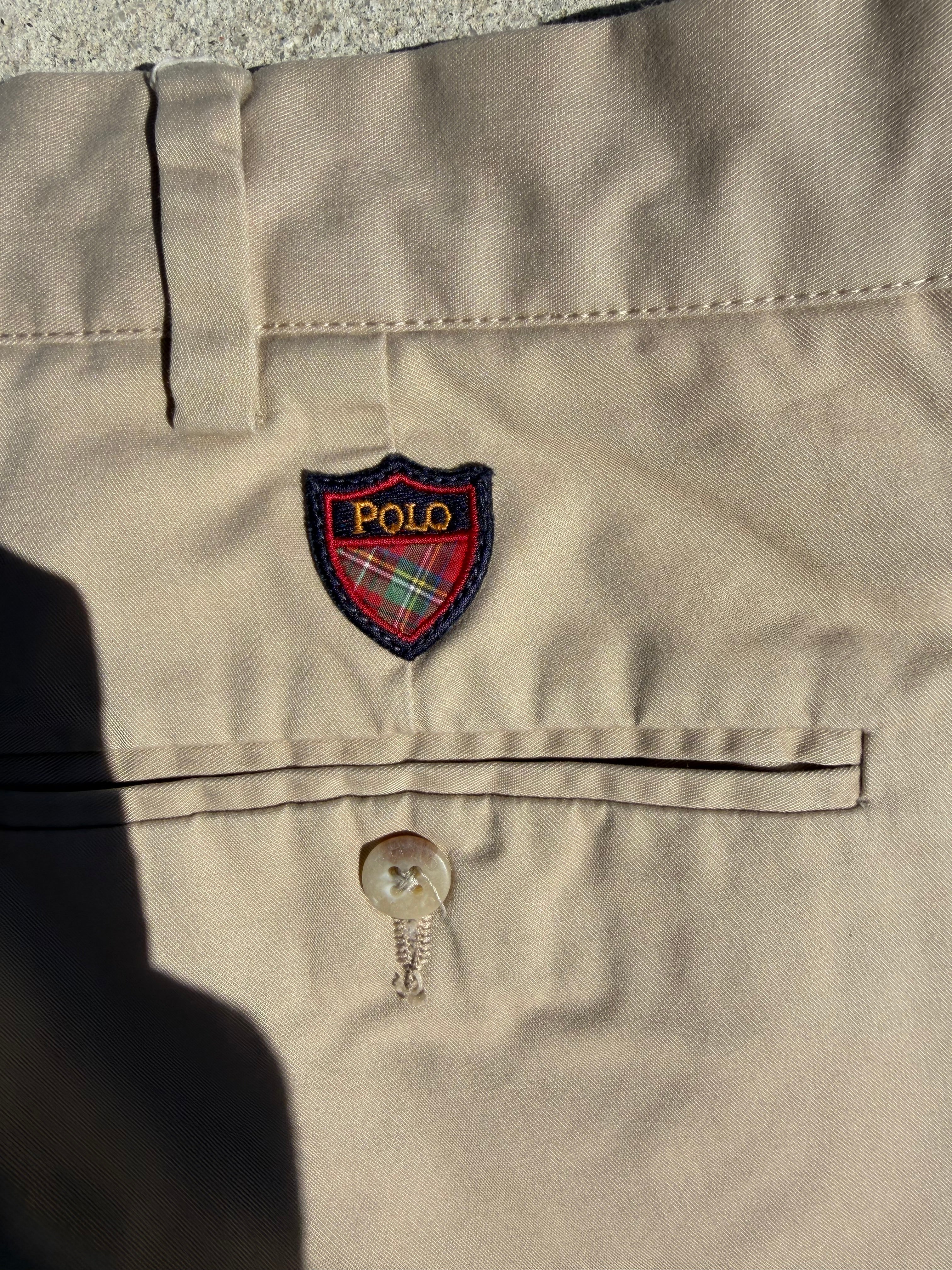 Ralph Lauren pleated golf shorts