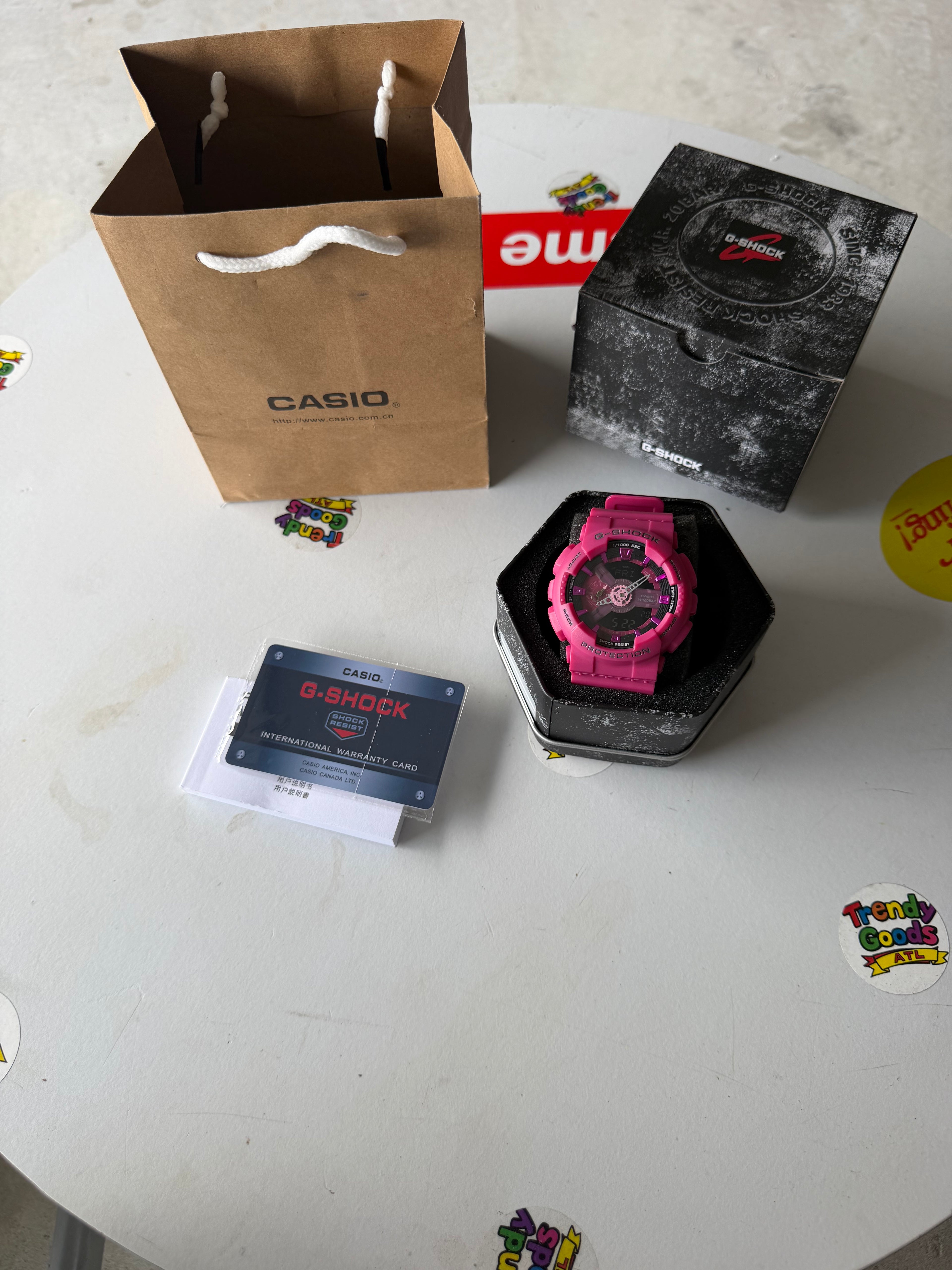 All Pink G Shock