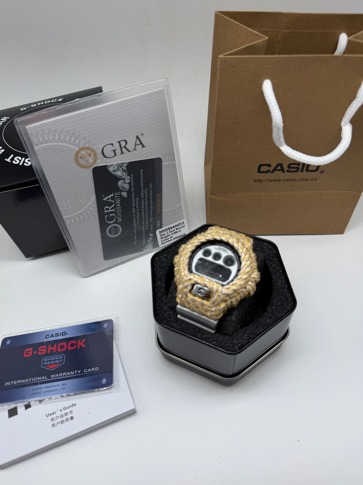 Chrome Iced G Shock