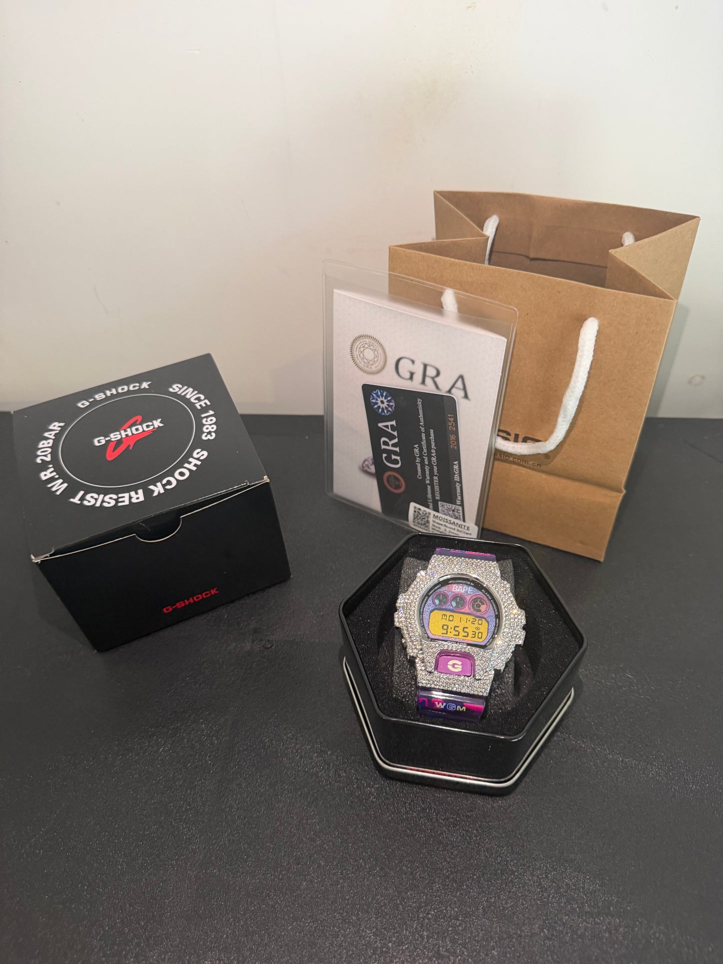 Bape Iced G Shock