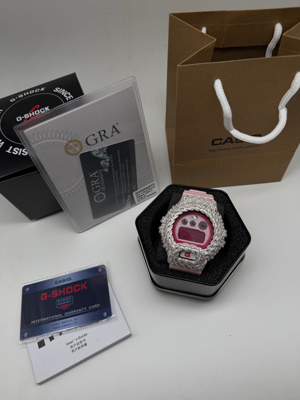 Hello Kitty Iced G Shock
