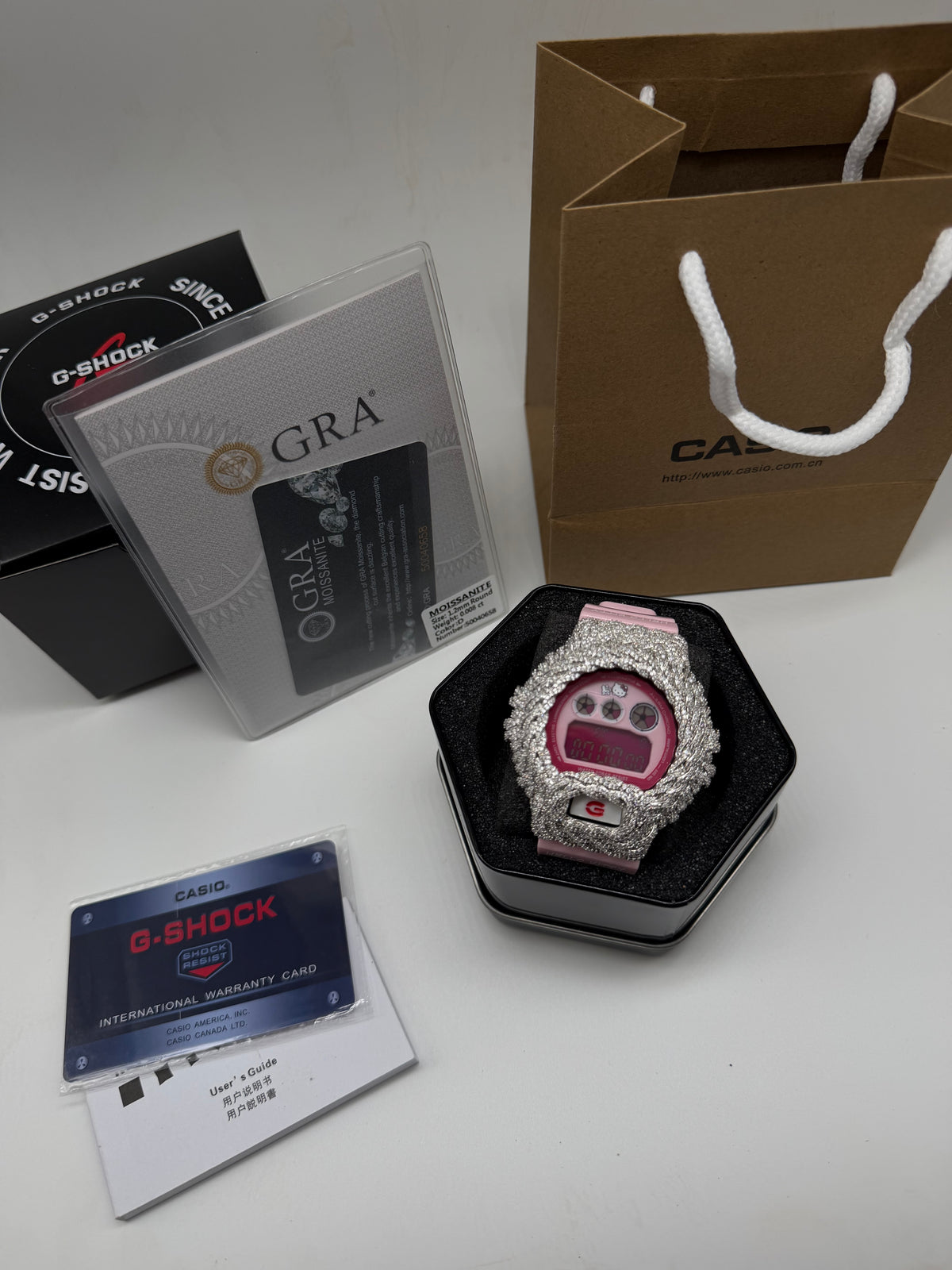Hello Kitty Iced G Shock