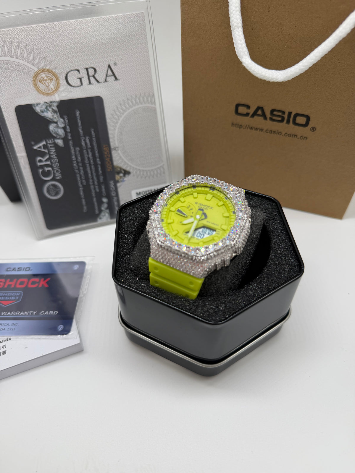 Lime Iced G Shock