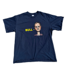 Funny "BULL-" Caricature Port & Company All-American Tee Made in USA