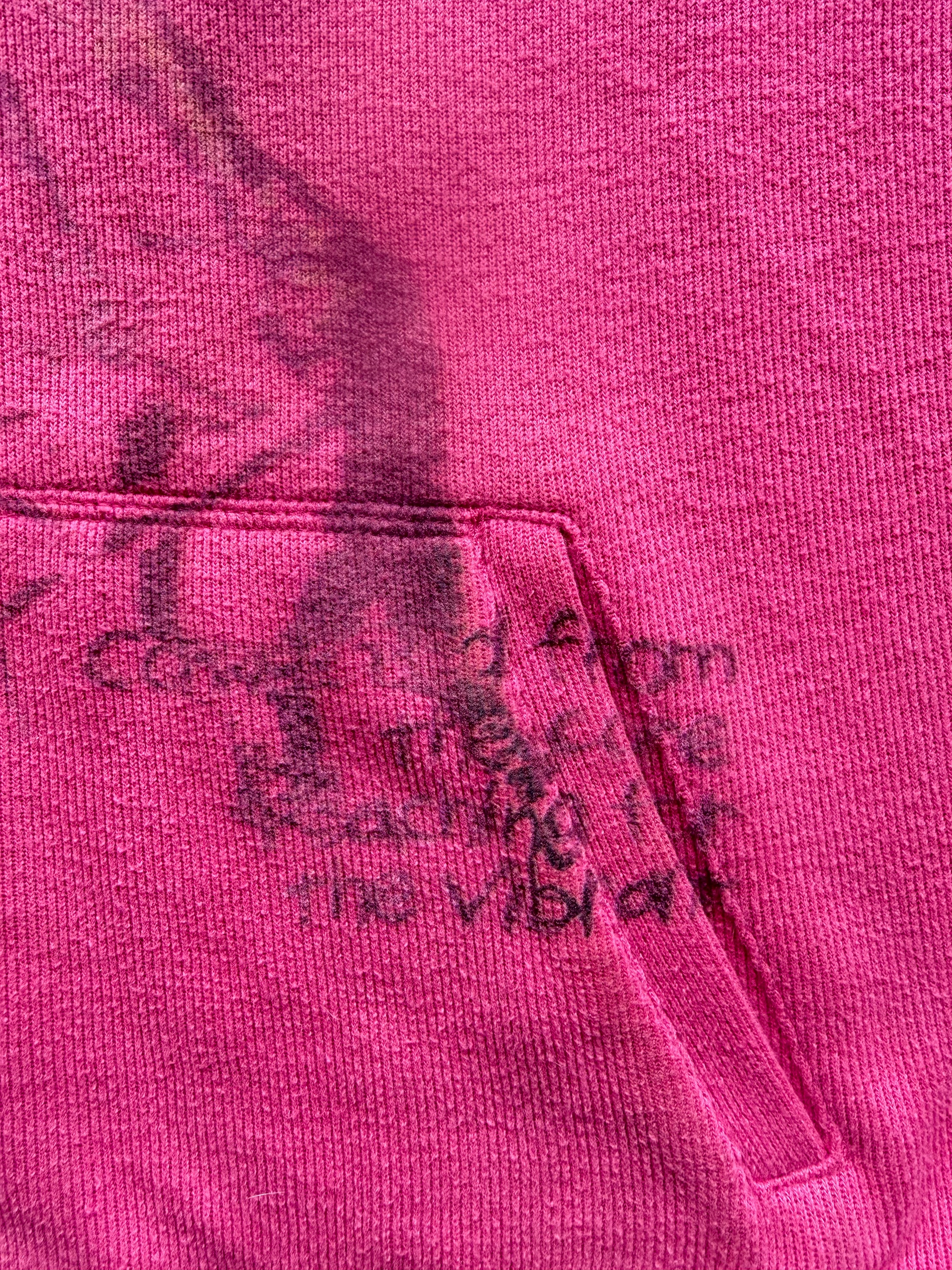 Pink Trendy Thermal hoodie