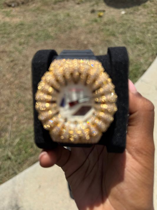 GOLD ICED G SHOCK