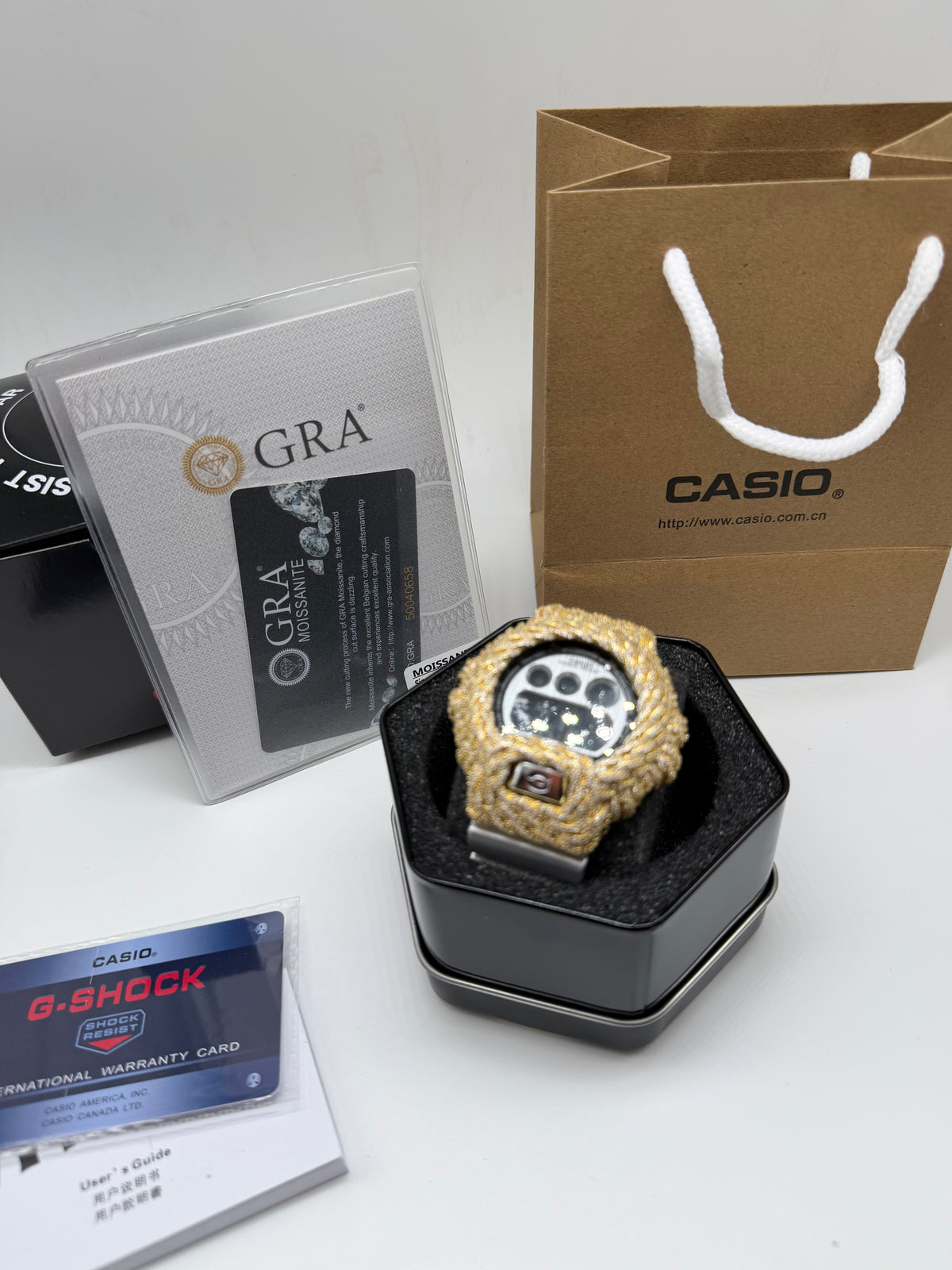 Chrome Iced G Shock