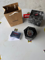 All Black Splatter G Shock
