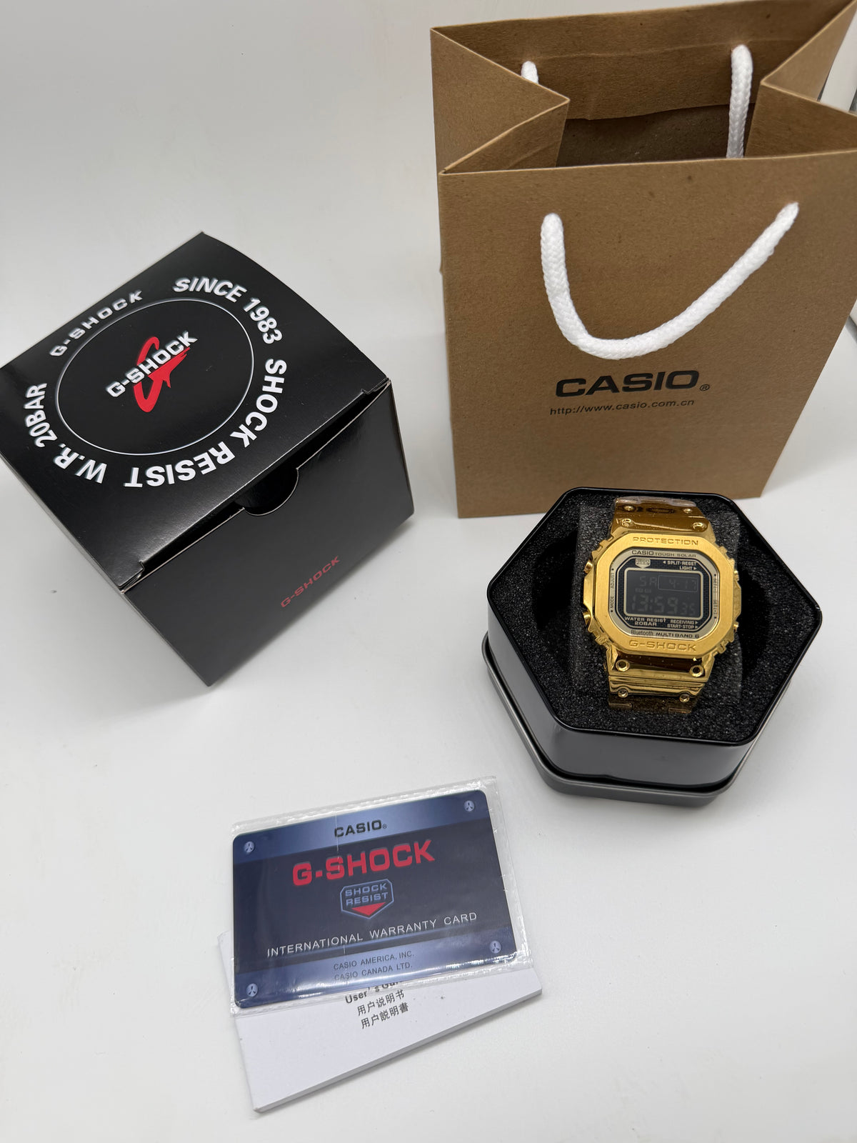 Gold Square G Steel