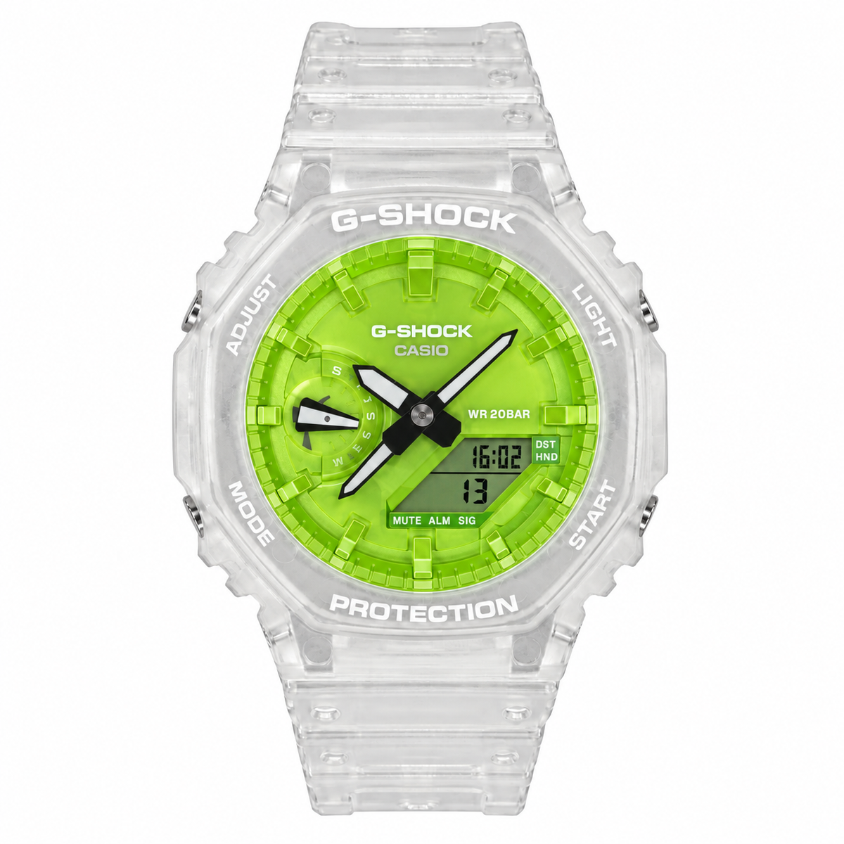 Green x White
