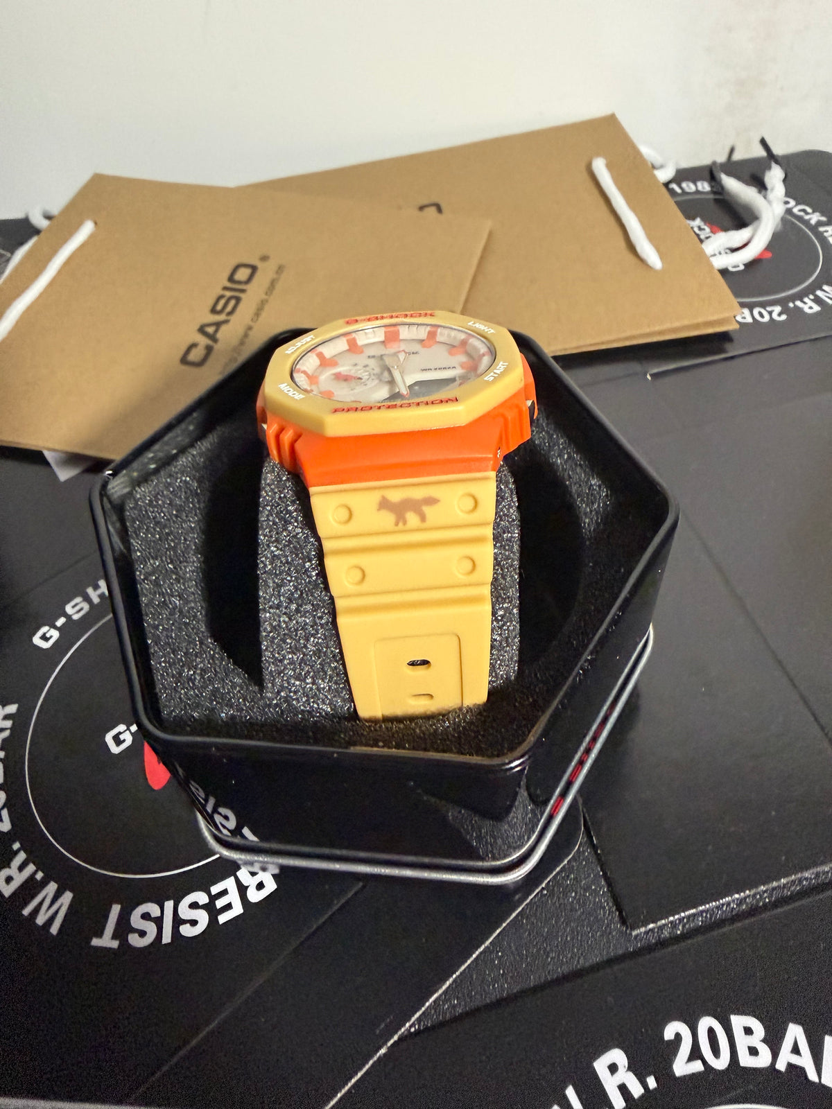 Maison Kasunté X G Shock Collab