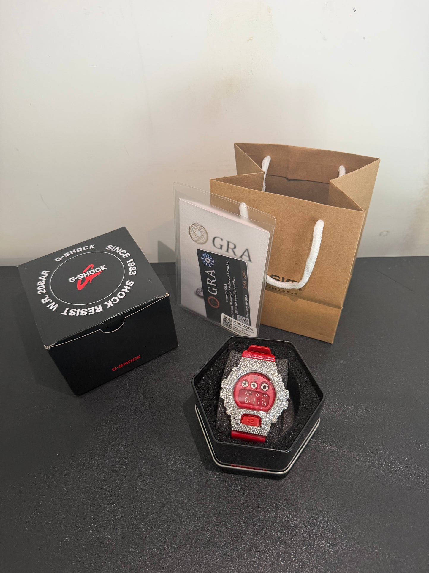 Red Iced G Shock
