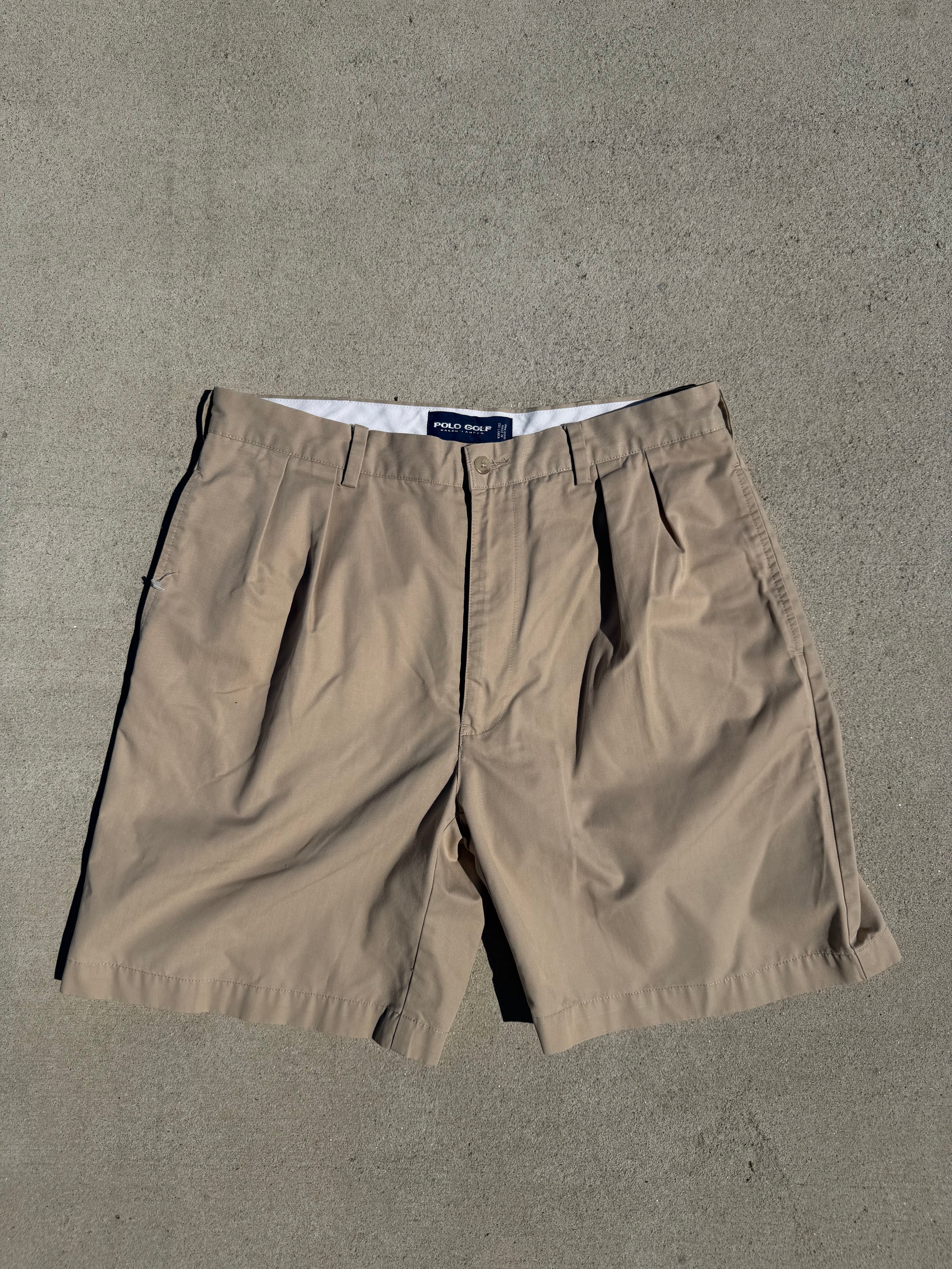 Ralph Lauren pleated golf shorts
