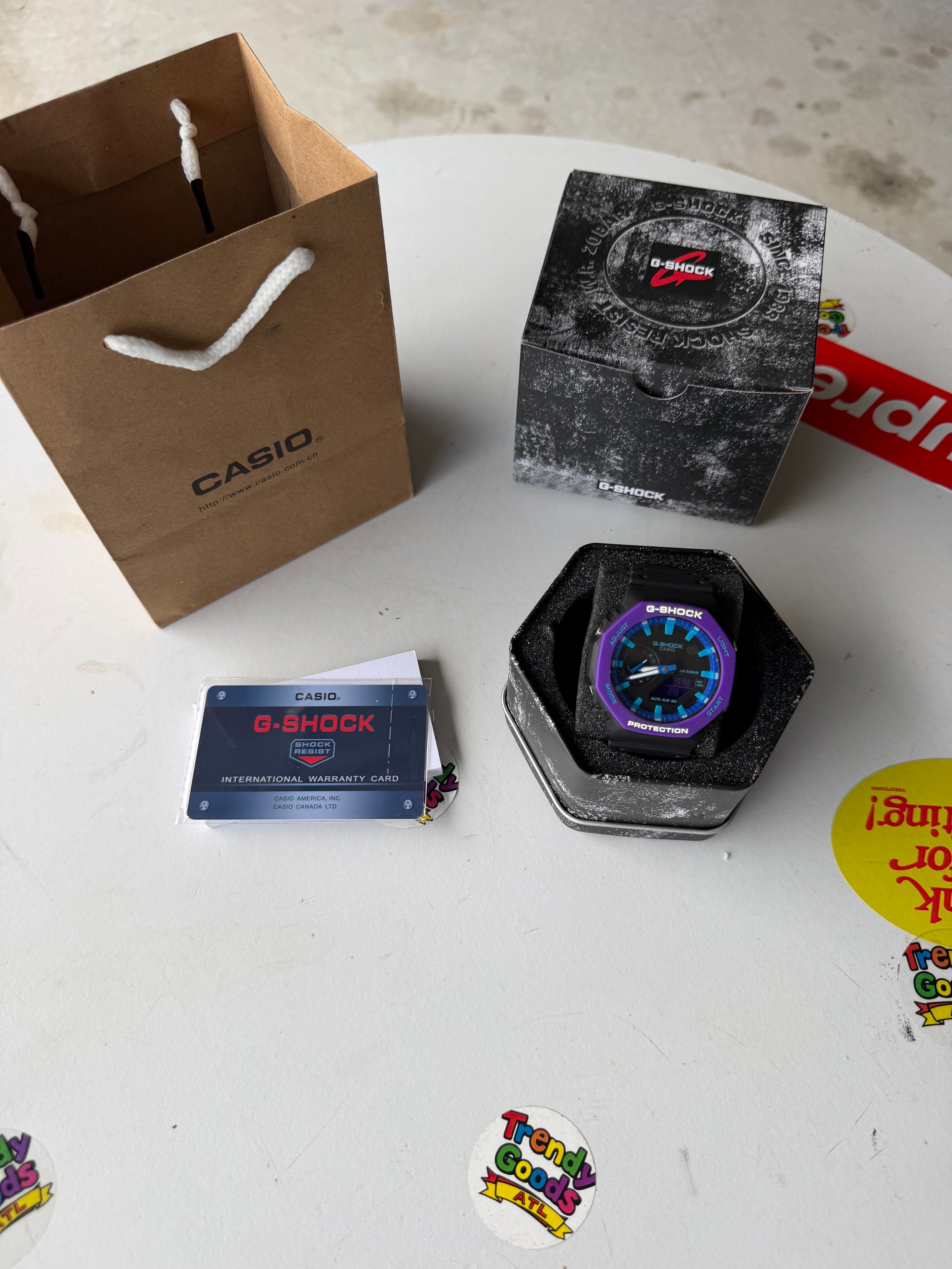 “Virtual Blue” G Shock
