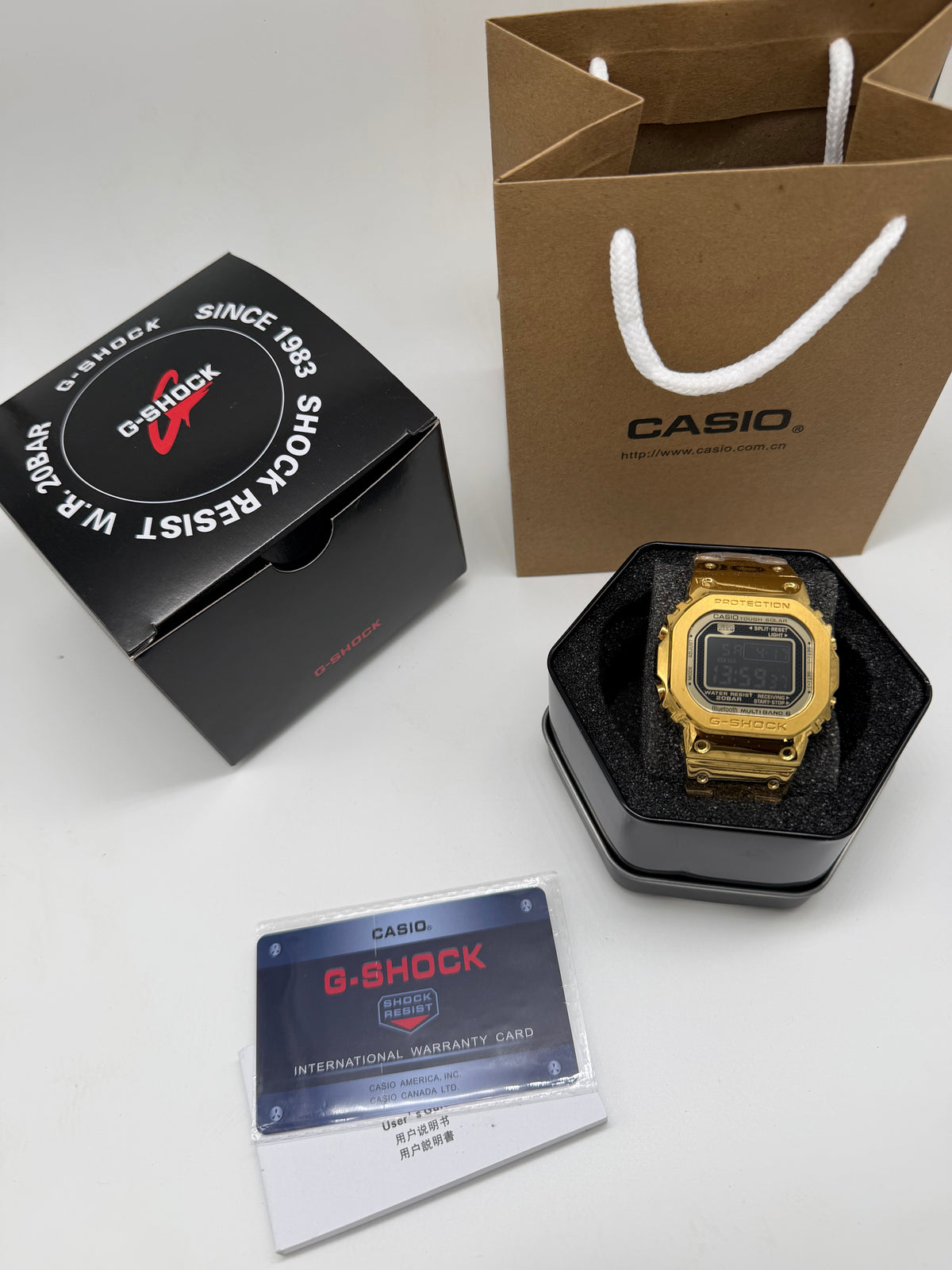 Gold Square G Steel