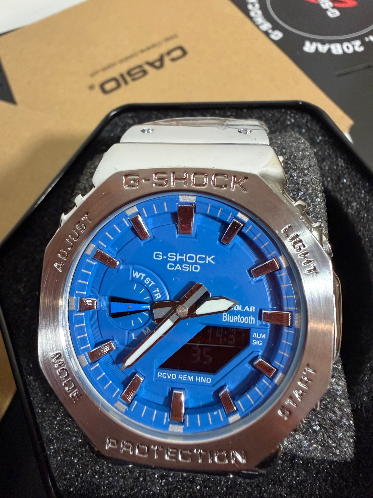 Dark Blue G Steel