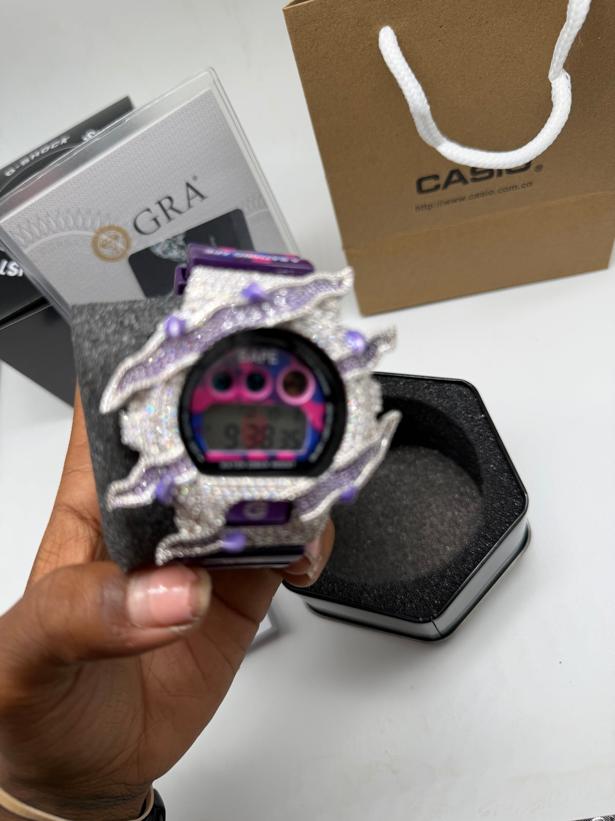 Bape Iced G Shock