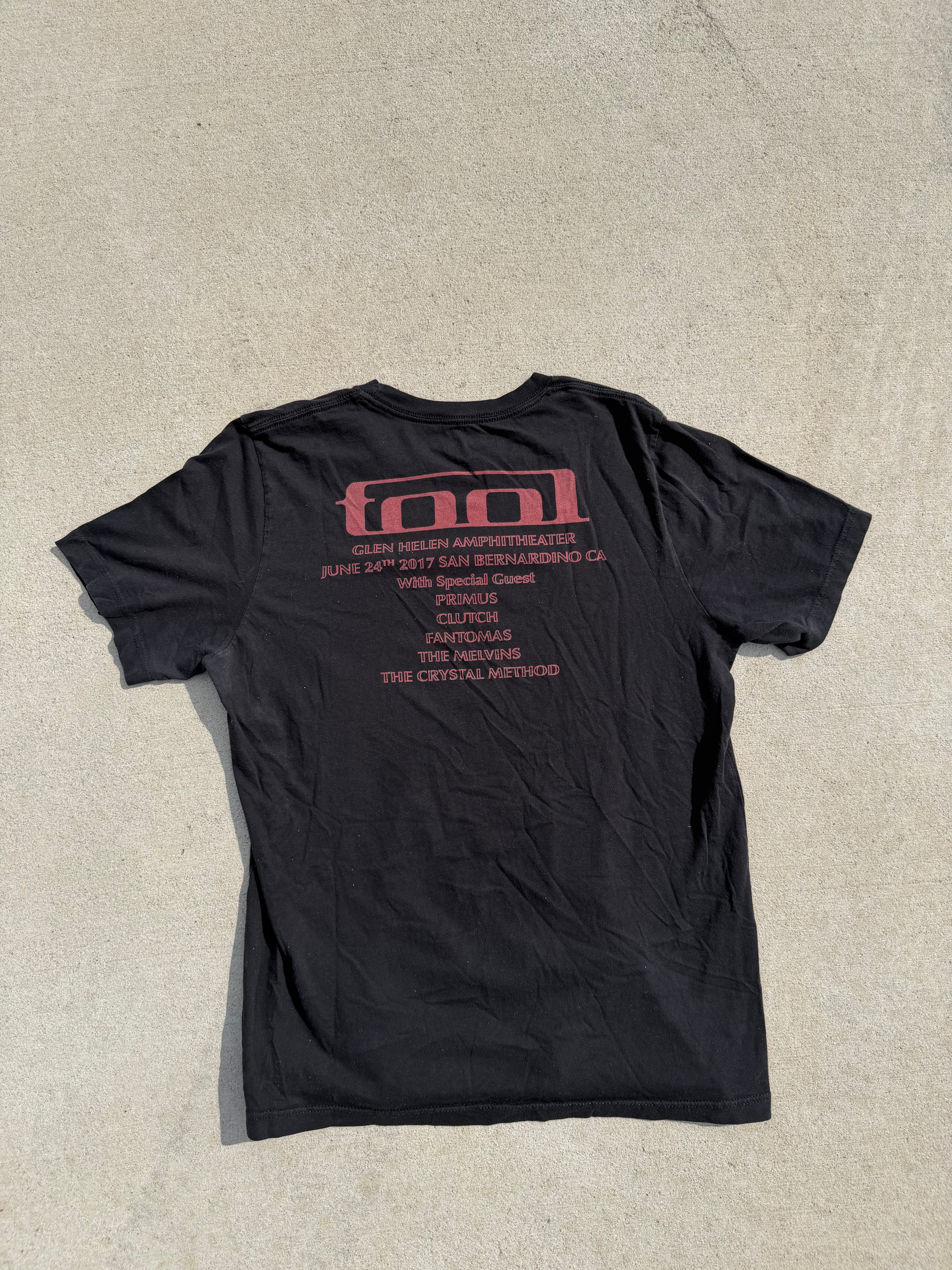 Tool Band Shirt 2017 Glen Helen Amphitheater Event Tee