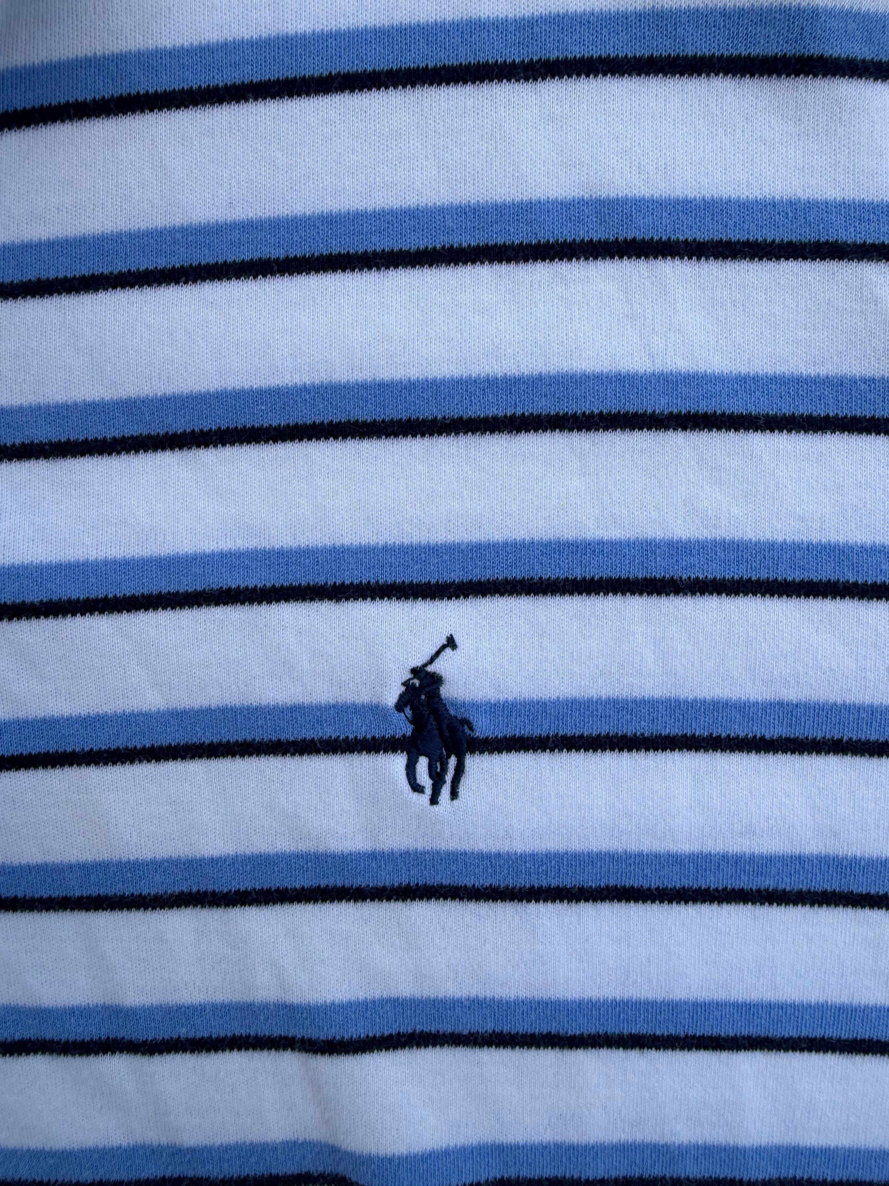 Vtg Striped Polo